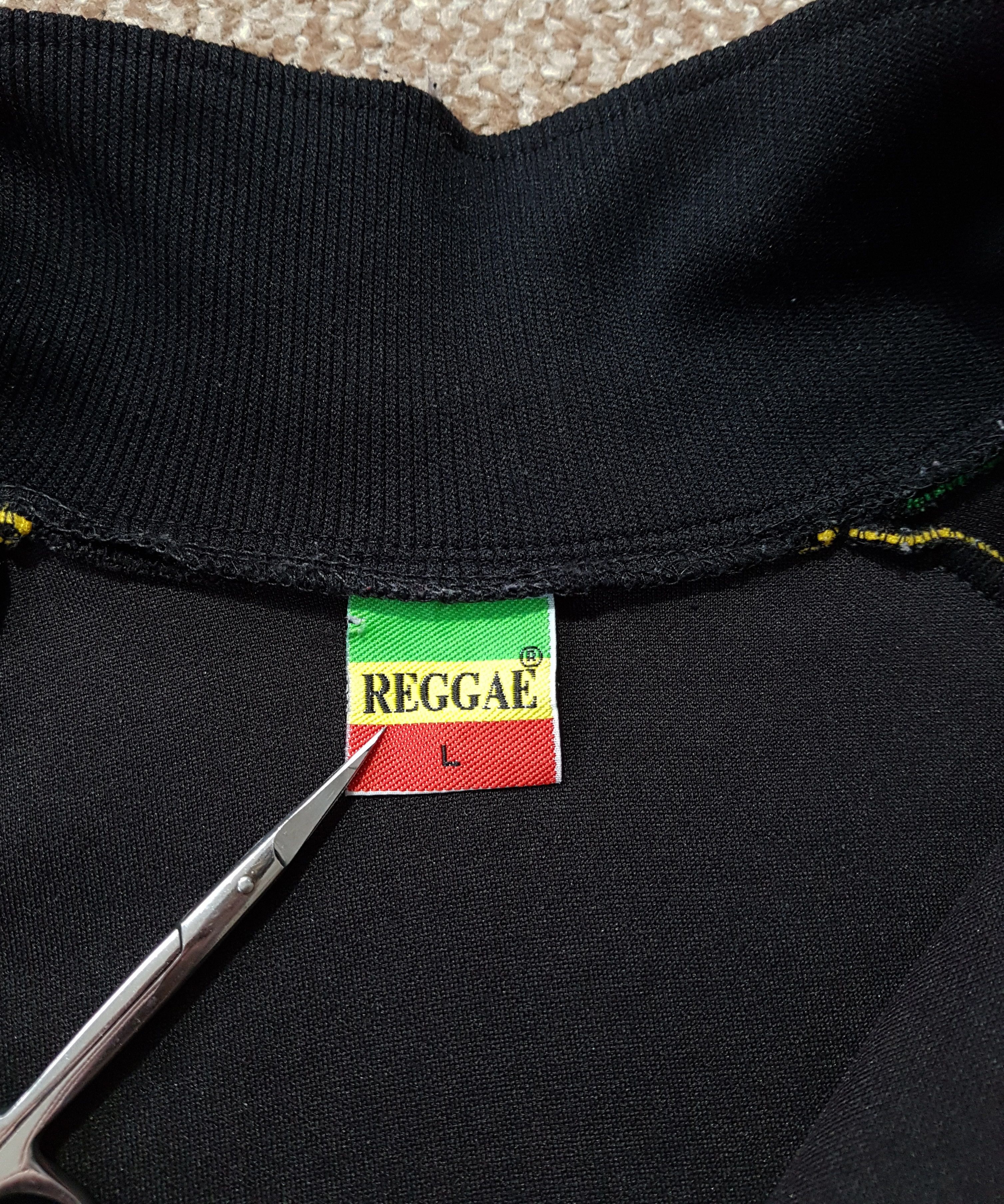 Vintage Haile Selassie Vintage Reggae Rastafari Zip Track Jacket L Size US L / EU 52-54 / 3 - 12 Thumbnail