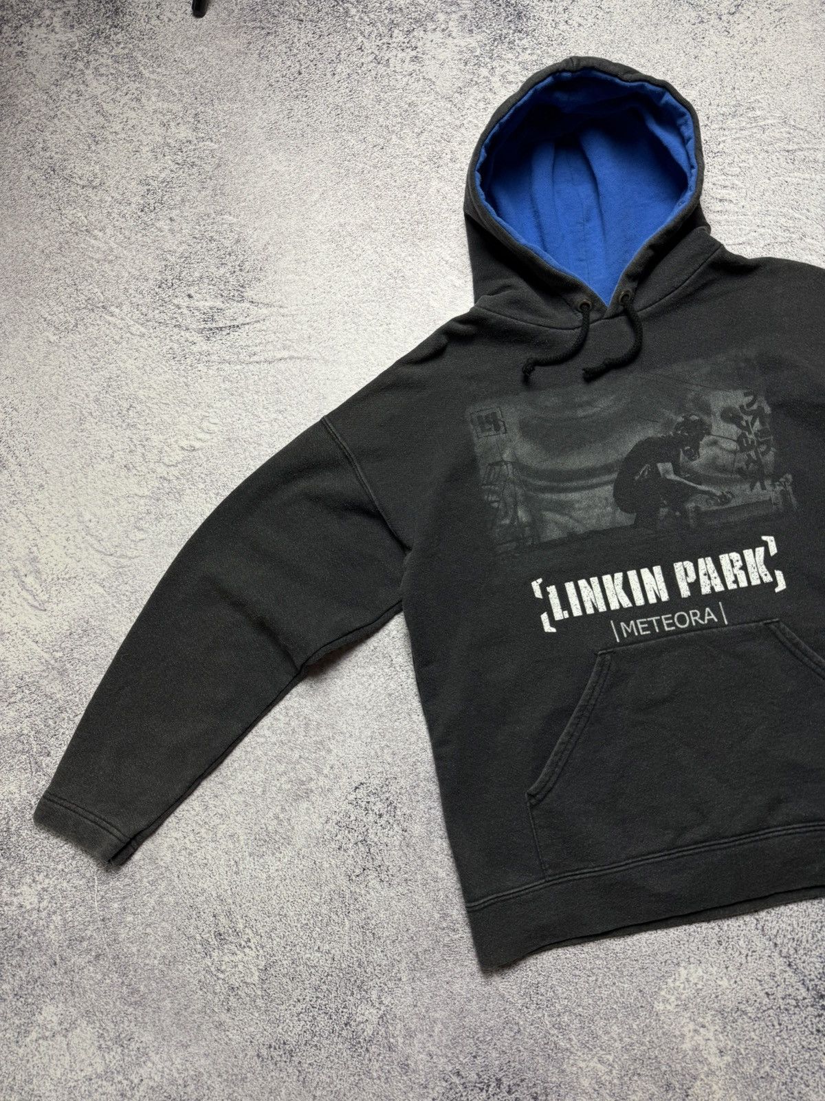 Band Tees Vintage 2003 Linkin Park Meteora Hoodie Punk Rock Metal Band Size US S / EU 44-46 / 1 - 7 Thumbnail