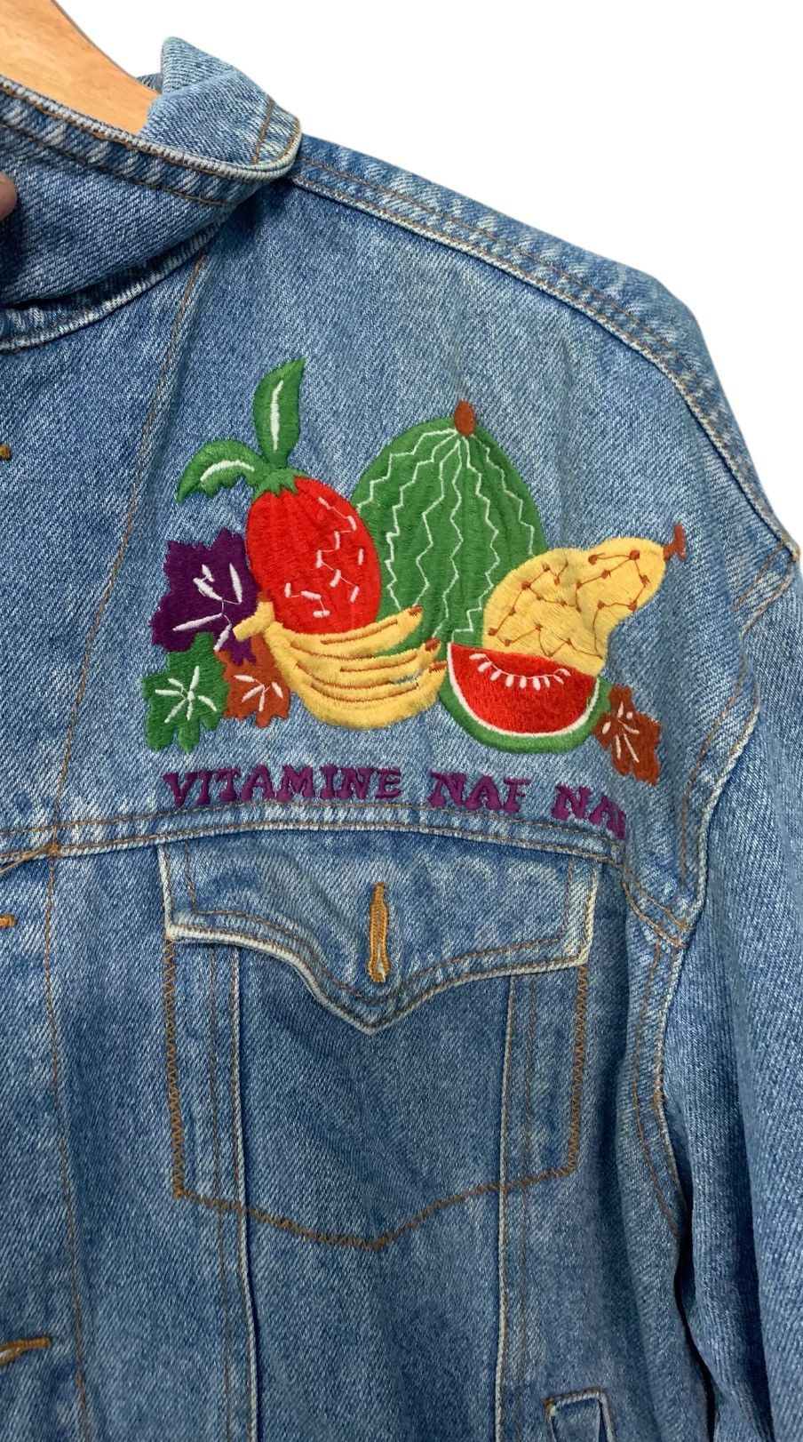 Designer × Japanese Brand NAF NAF DENIM JACKET Size US M / EU 48-50 / 2 - 3 Thumbnail