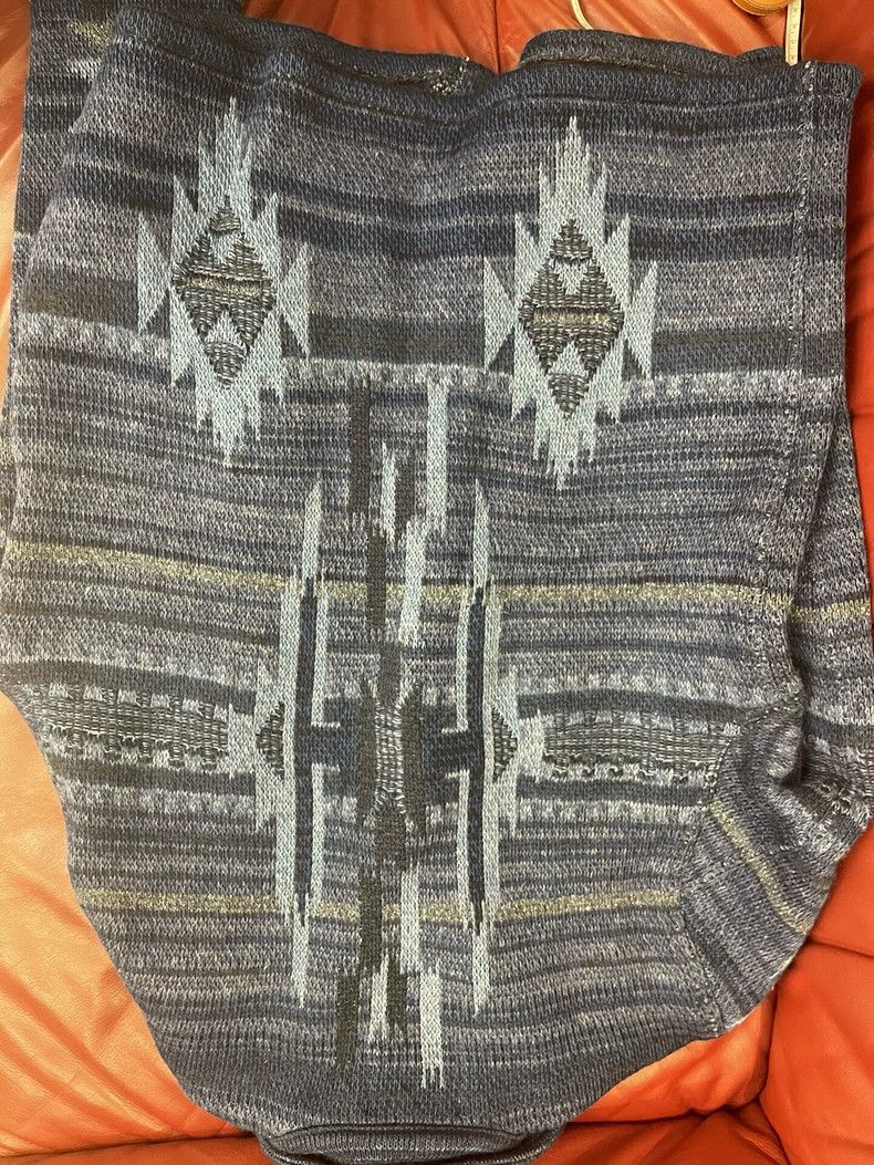 RRL Ralph Lauren RRL Ralph Lauren Indigo Workshop Jumper Blue Stained India Size US M / EU 48-50 / 2 - 3 Thumbnail