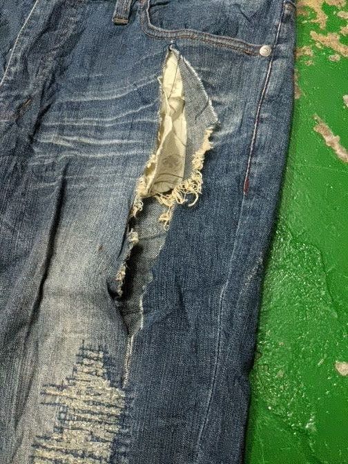 Gotcha DISTRESSED GOTCHA DENIM PANTS Size US 36 / EU 52 - 7 Thumbnail