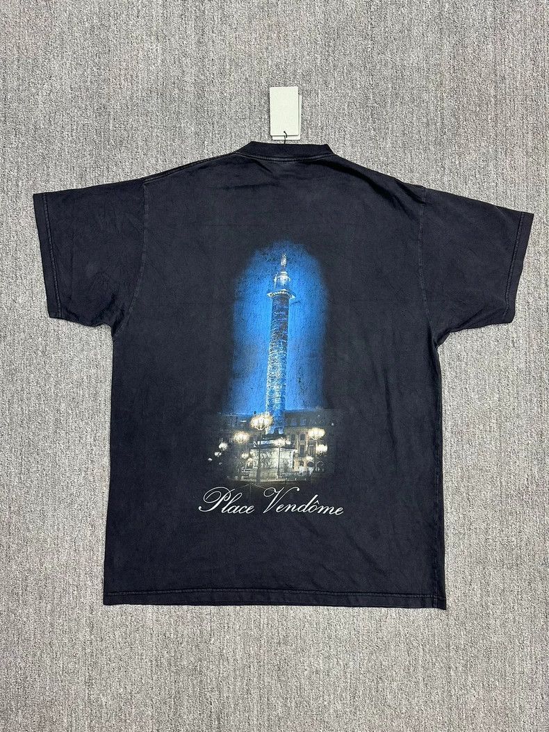 Balenciaga Balenciaga Vogue Print Short Sleeve Tee Size US L / EU 52-54 / 3 - 2 Thumbnail