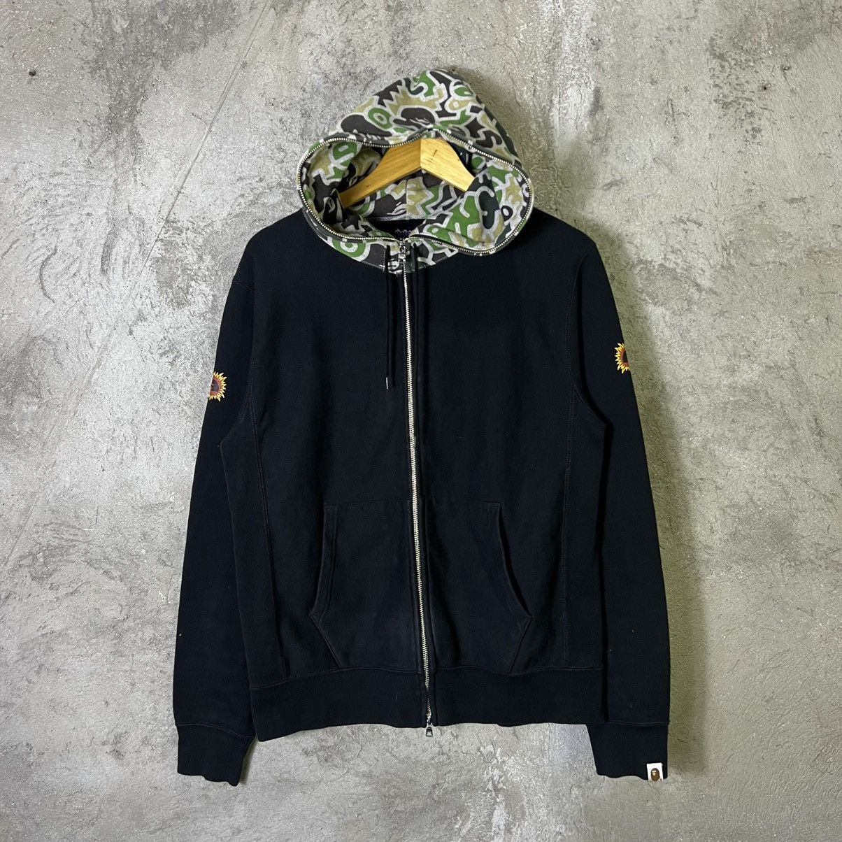 Bape A Bathing Ape Hieroglyph Full-Zip Hoodie - 2008 - Nigo Era Size US L / EU 52-54 / 3 - 1 Thumbnail