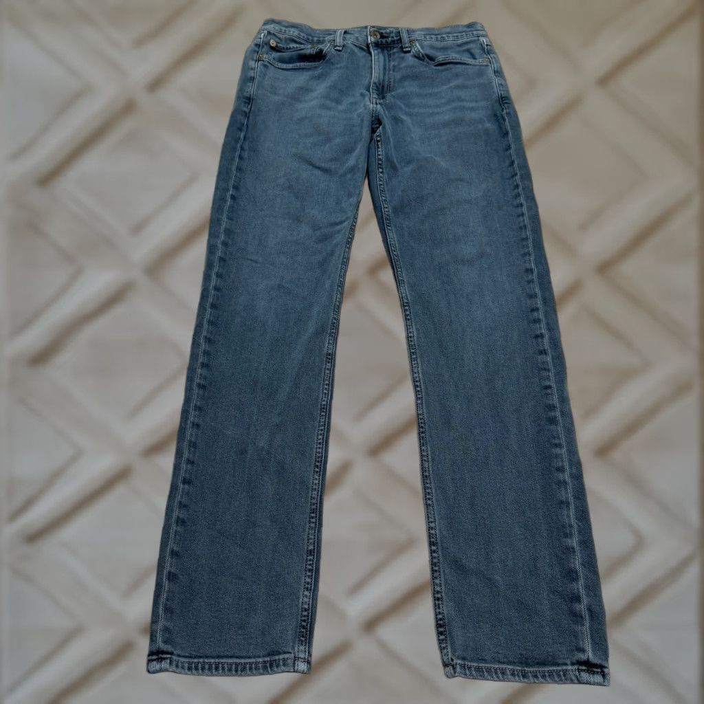 Rag & Bone RAG & BONE Fit 2 Denim Jeans Mens 31x32 Slim Straight Mid Rise Blue 5-Pocket Designer Classic Mens Size US 31 - 1 Thumbnail