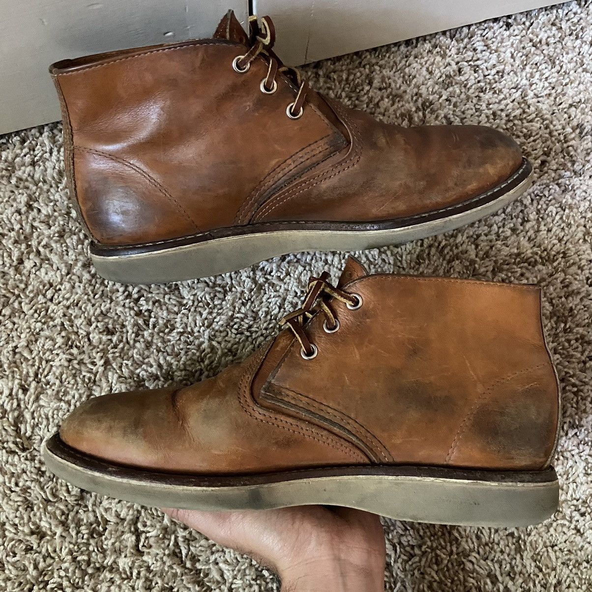 Red Wing Red Wing Style 3140 Heritage Work Chukka Brown Leather Boots Size US 9 / EU 42 - 5 Thumbnail