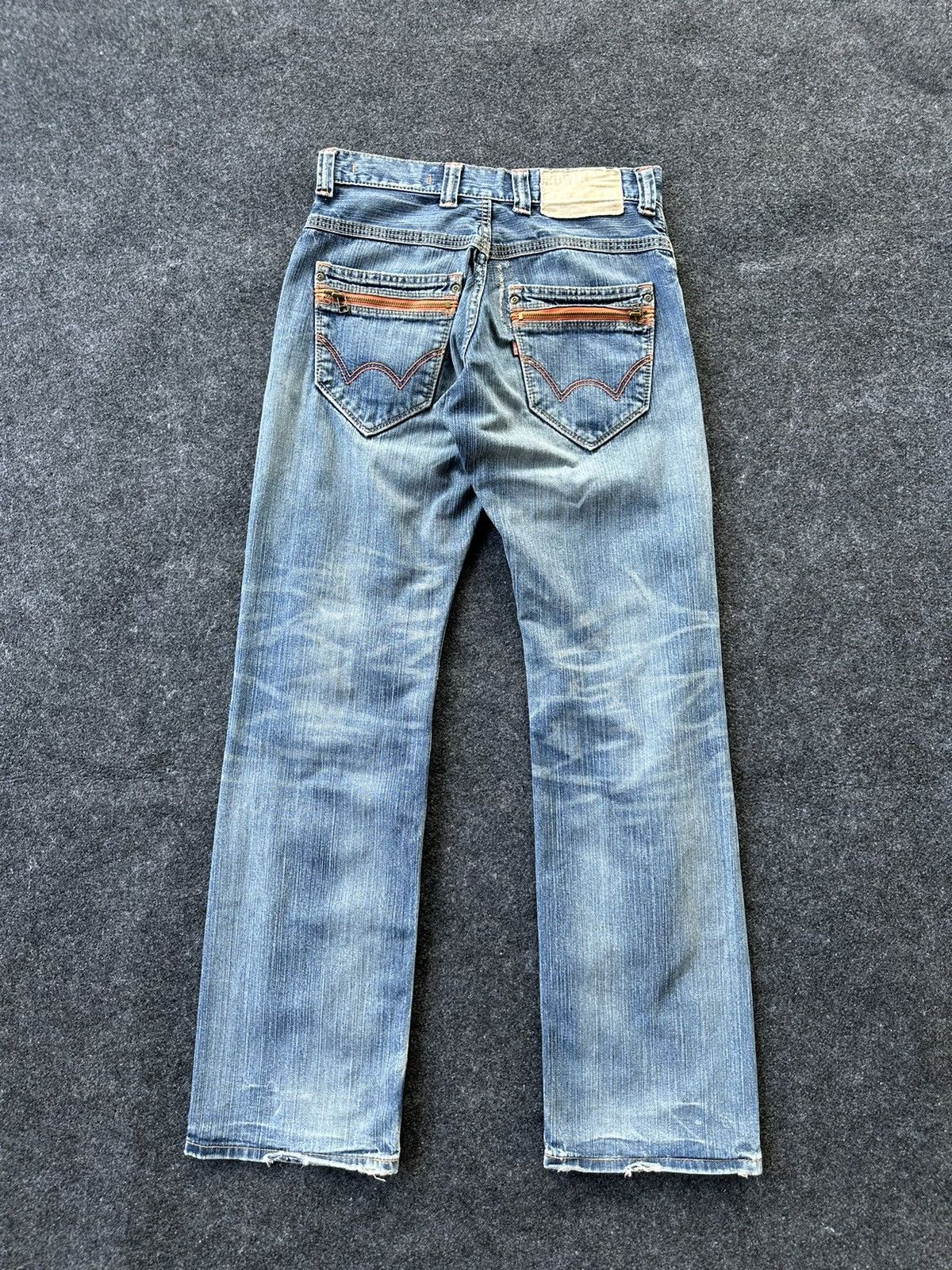 Edwin Edwin Exclusive Vintage Distressed Denim F97 Size US 28 / EU 44 - 3 Thumbnail