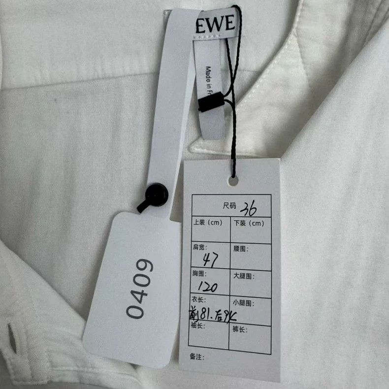 Loewe LOEWE White dress shirt Size XXS / US 00 / IT 34 - 2 Thumbnail