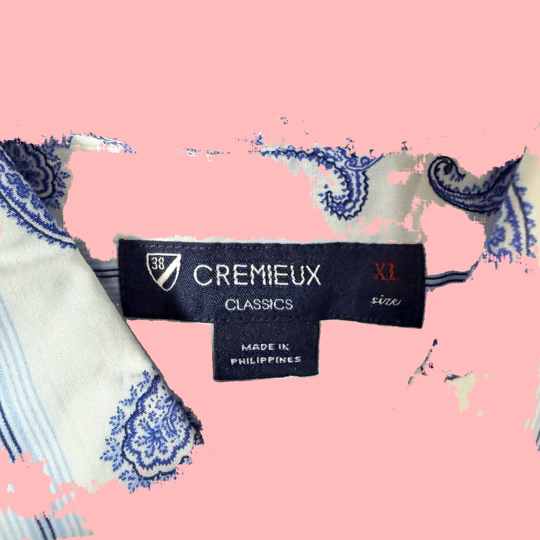 Cremieux Cremieux Short Sleeve Button Down Paisley Print Casual Shirt Mens XL Multicolor Size US XL / EU 56 / 4 - 4 Thumbnail
