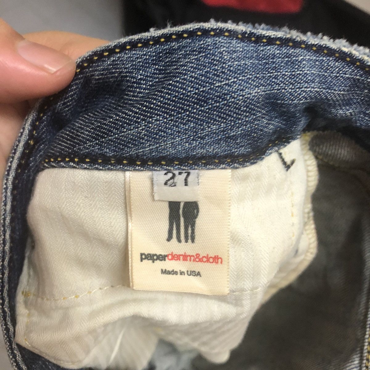 Paper Denim & Cloth DL Paper Denim & Cloth Blue Denim Pants #C256 Size US 27 - 20 Thumbnail