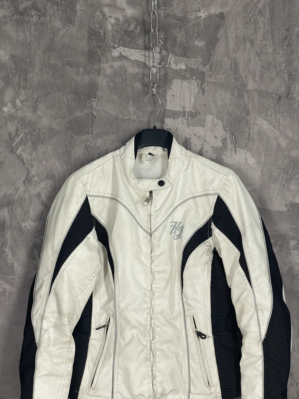 Harley Davidson × Vintage Vintage Harley Davidson Moto Y2K Crazy Heavy Jacket Size S / US 4 / IT 40 - 3 Thumbnail