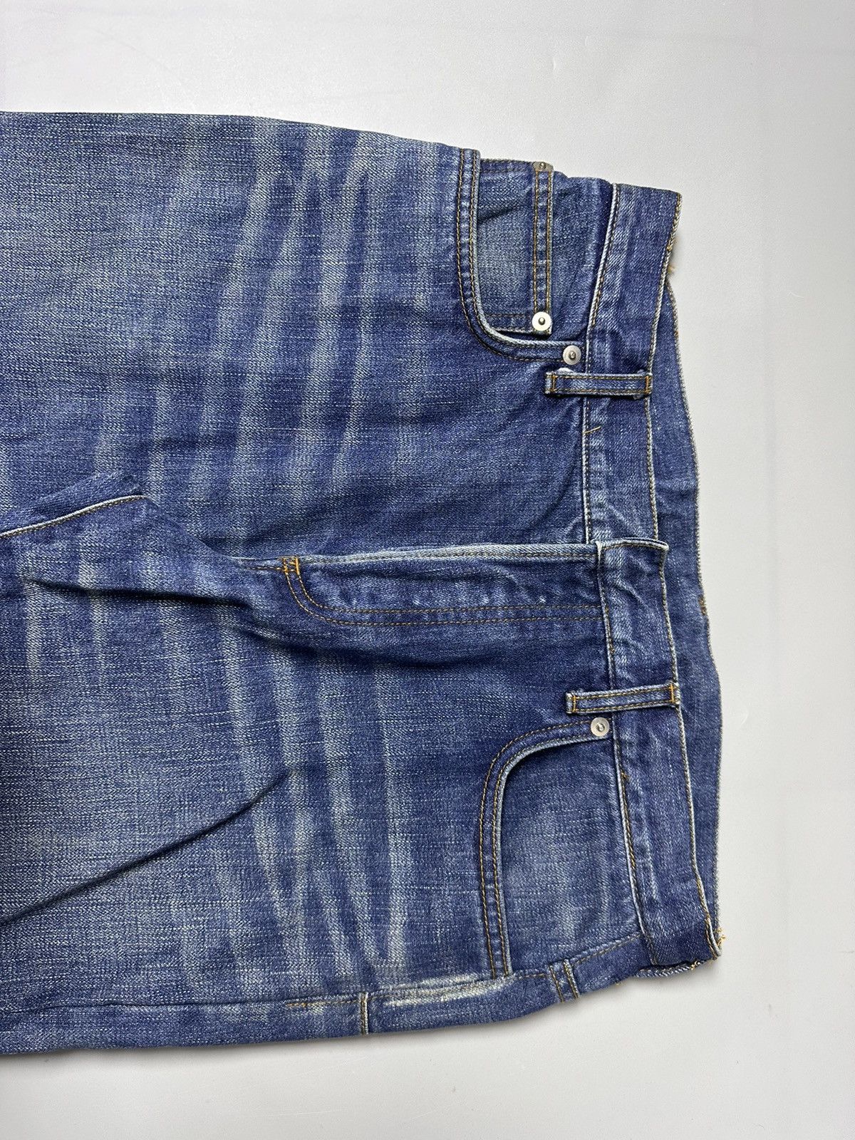 Dior × Hedi Slimane Dior — Hedi Slimane — Clawmark Denim / Altered & Resized Size US 33 - 2 Thumbnail