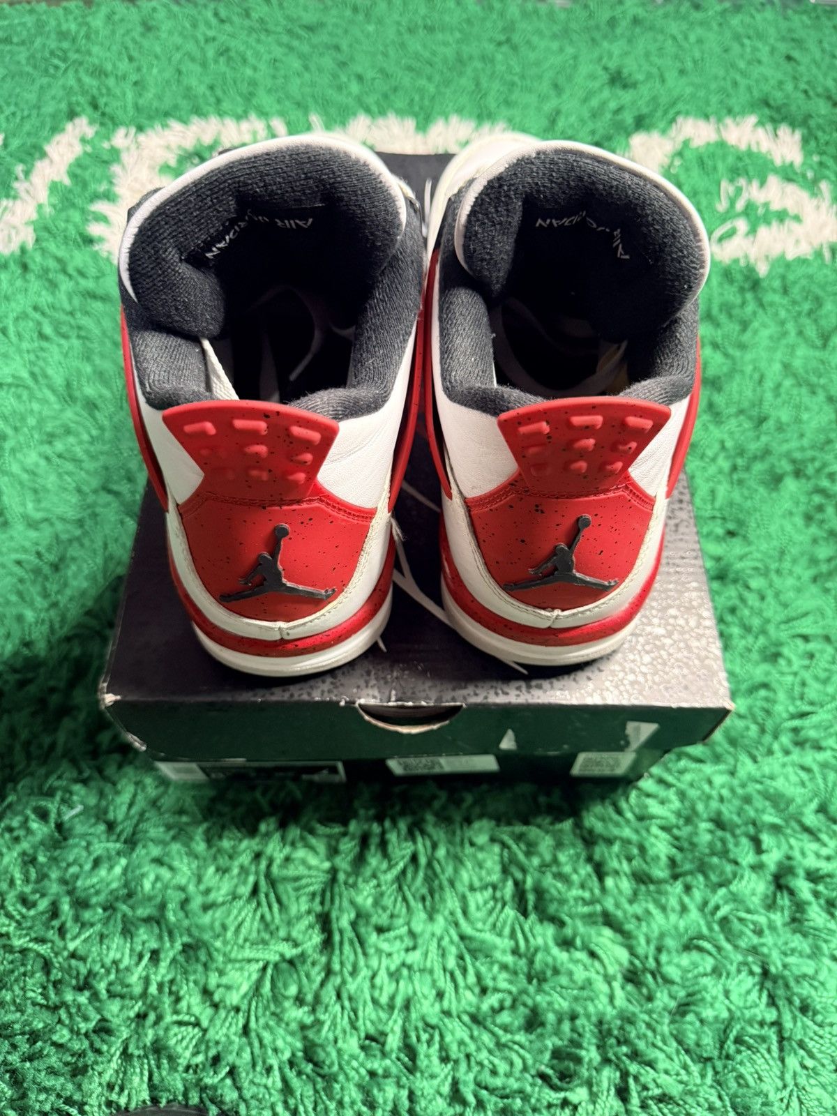 Jordan Brand Air Jordan 4 ‘red cement’ Size US 8.5 / EU 41-42 - 4 Thumbnail