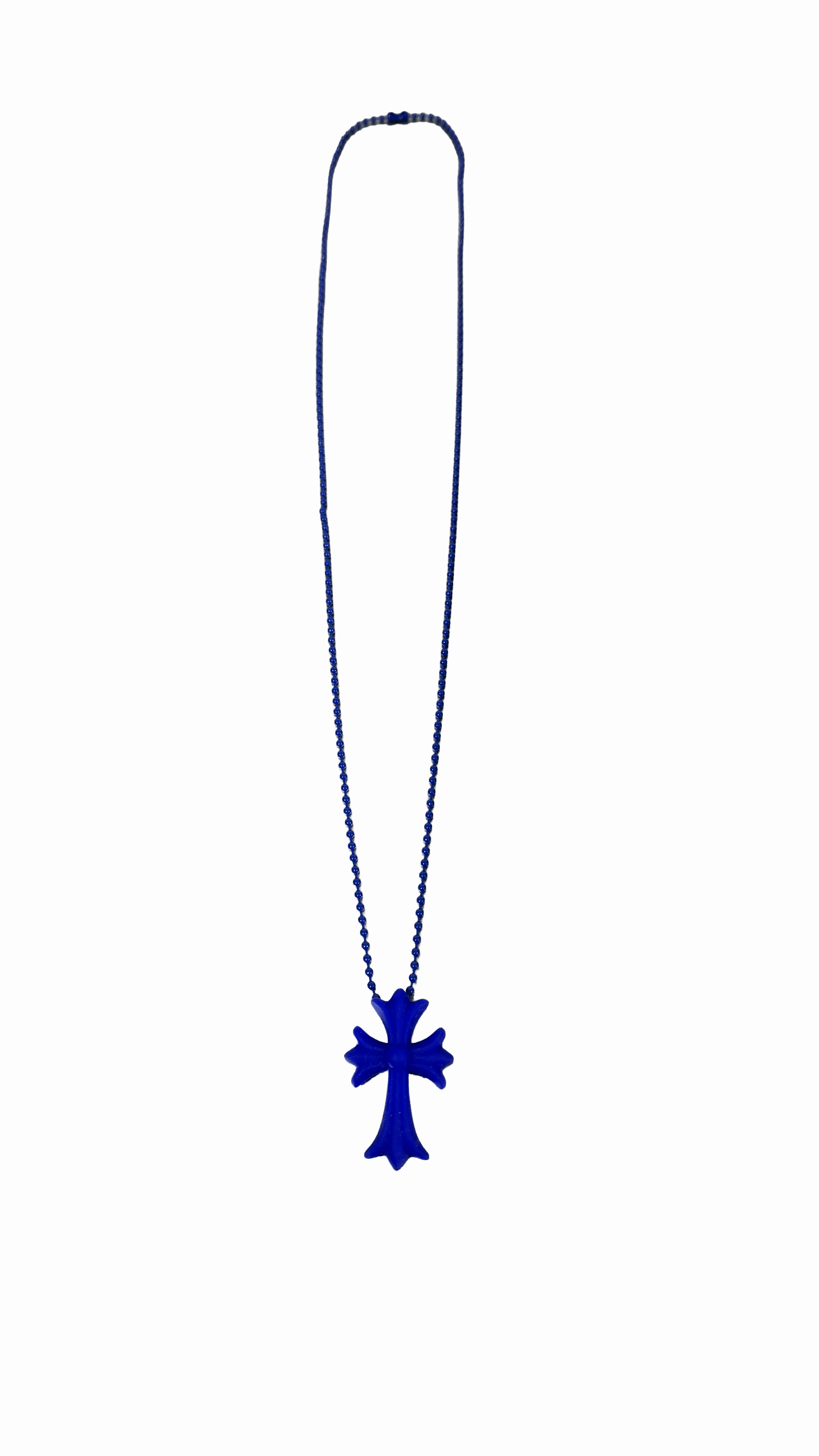 Chrome Hearts CHROME HEARTS SILICHROME NECKLACE BLUE Size ONE SIZE - 1 Thumbnail