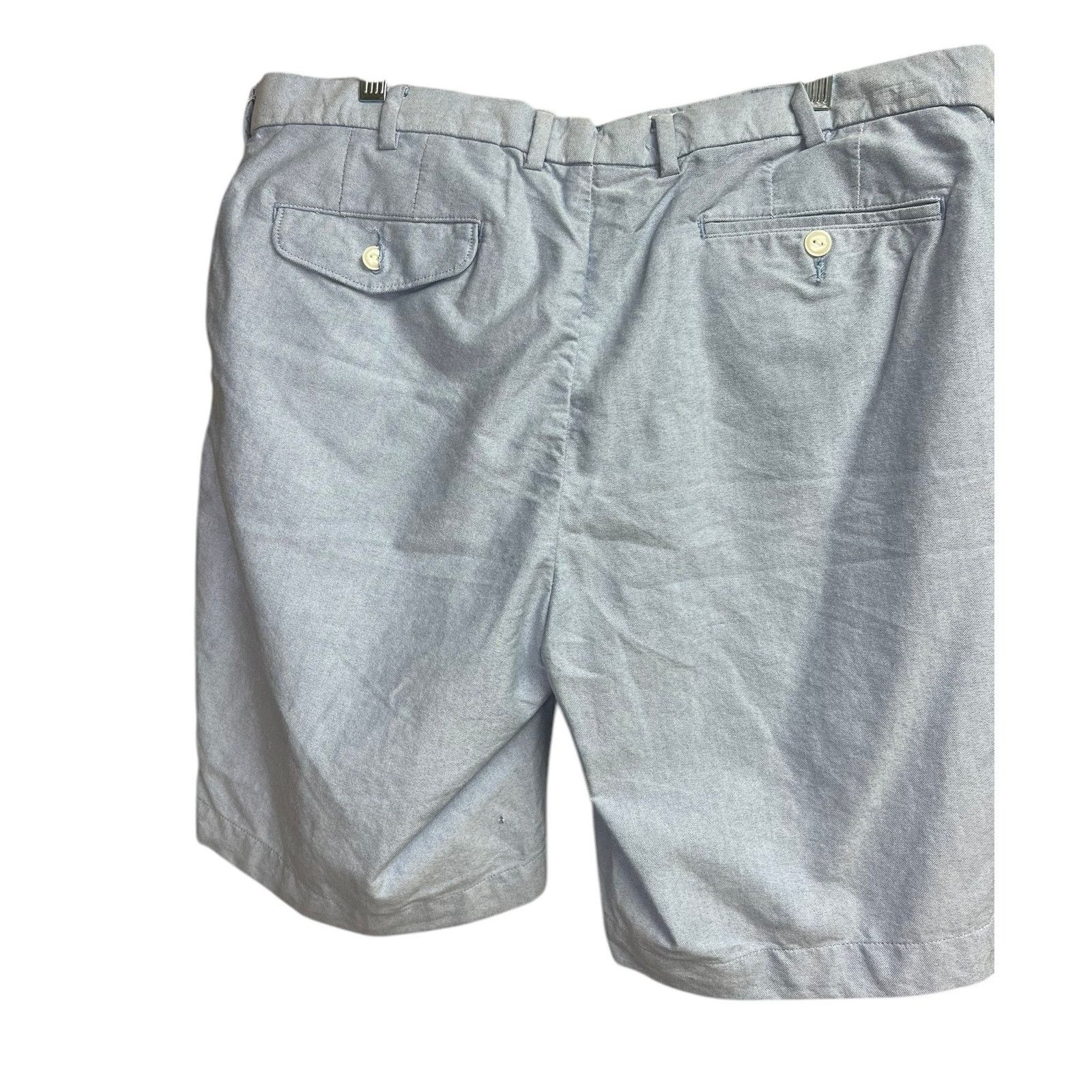 Ralph Lauren Polo by Ralph Lauren New York Light Blue Oxford Shorts Size US 38 / EU 54 - 15 Thumbnail