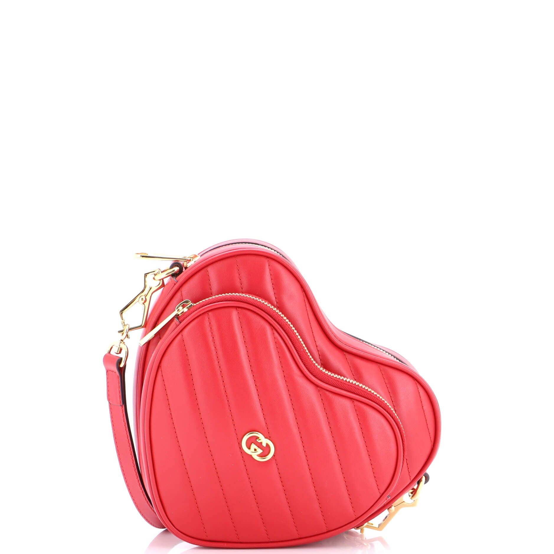 Gucci Interlocking G Heart Shoulder Bag Size ONE SIZE - 1 Thumbnail