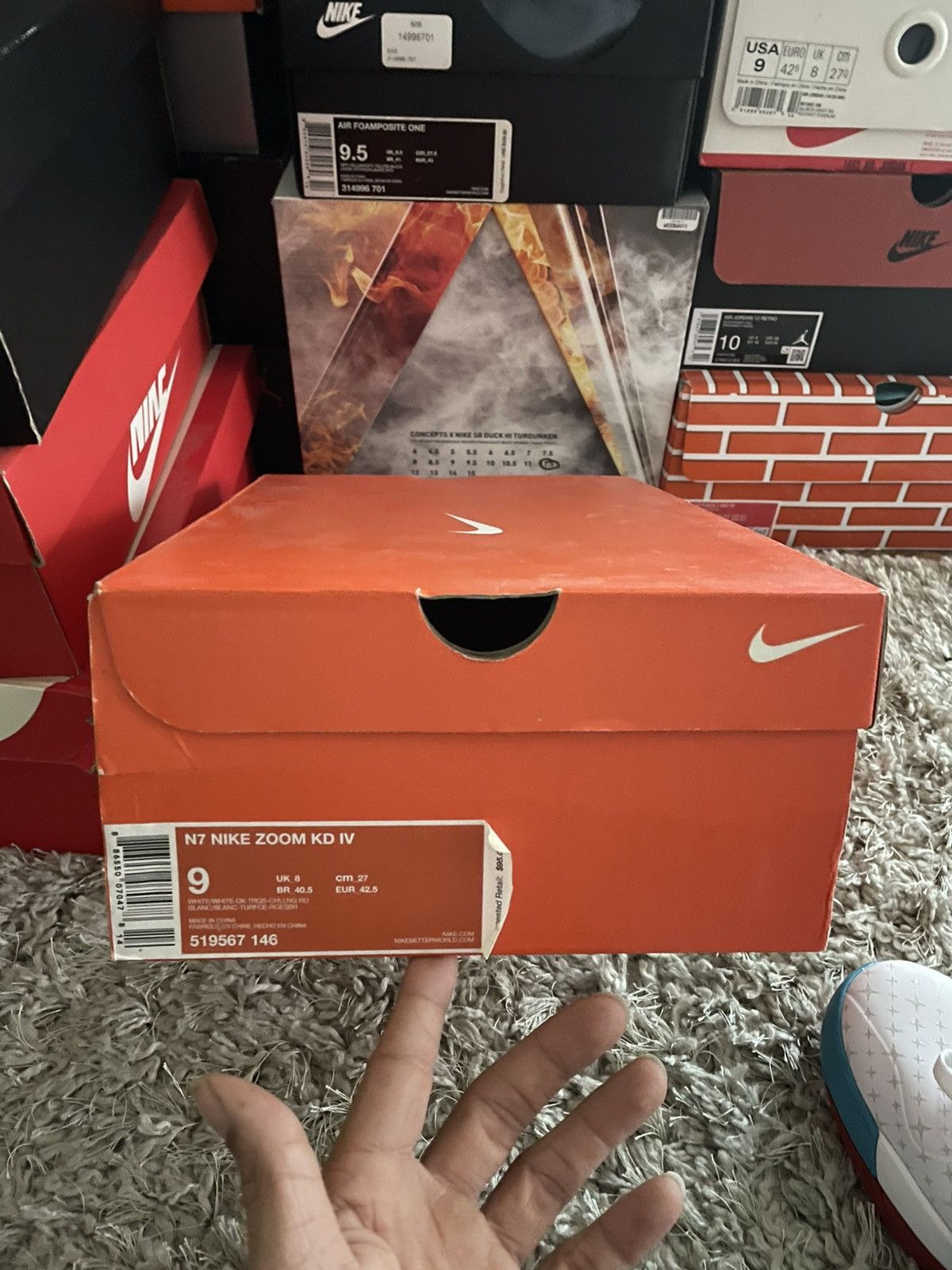 Nike Nike N7 1 Zoom KD N7 Size US 9 / EU 42 - 10 Thumbnail