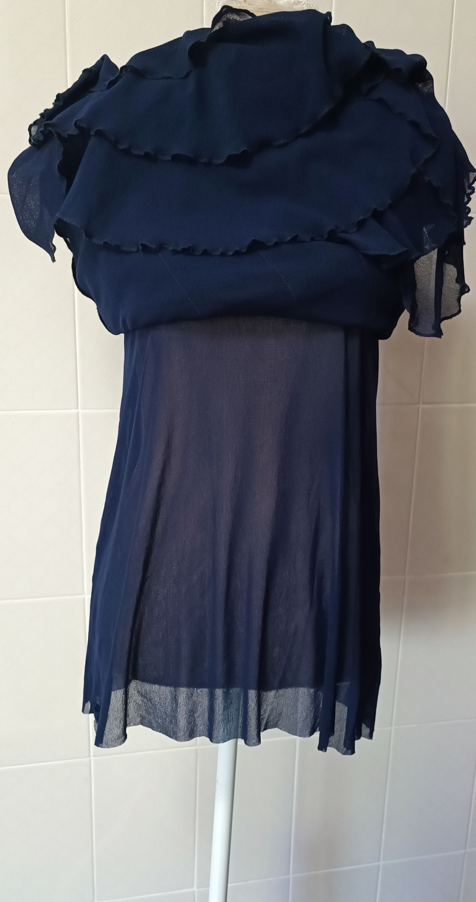 Jean Paul Gaultier 2000's _ Ruffles Tank dress Size L / US 10 / IT 46 - 8 Thumbnail