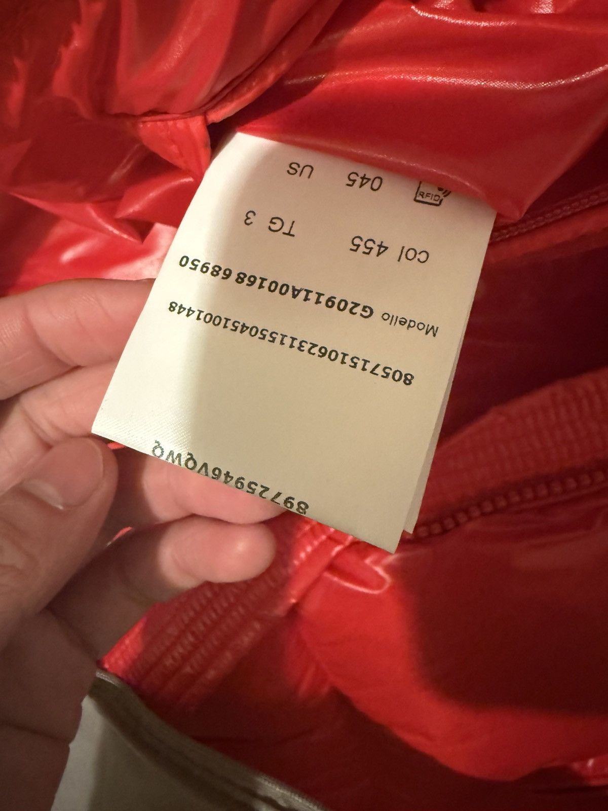 Moncler Moncler red jacket Size US M / EU 48-50 / 2 - 10 Thumbnail