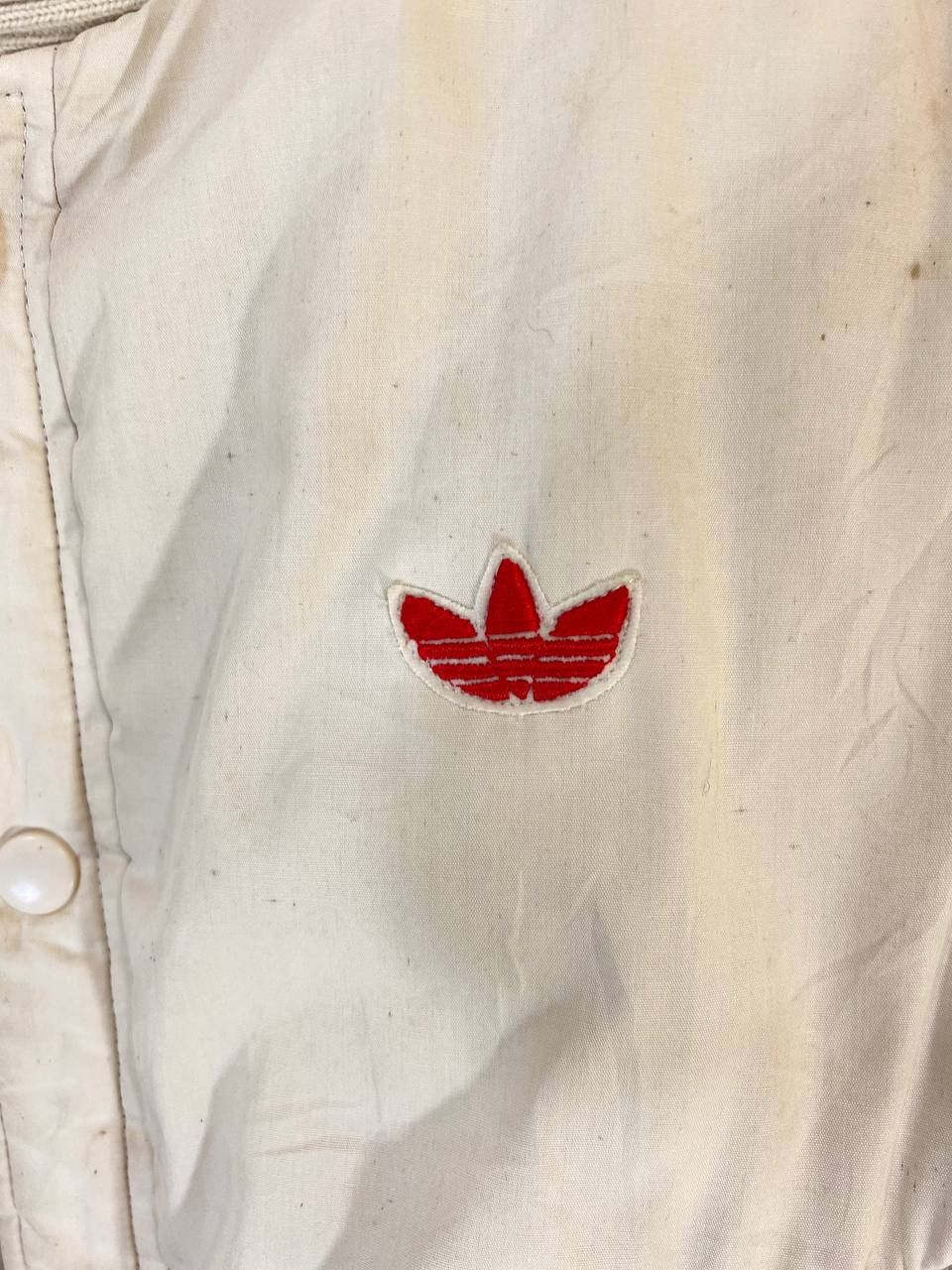 Adidas vintage adidas trefoil puffer jacket pull in sleeves Size US L / EU 52-54 / 3 - 2 Thumbnail