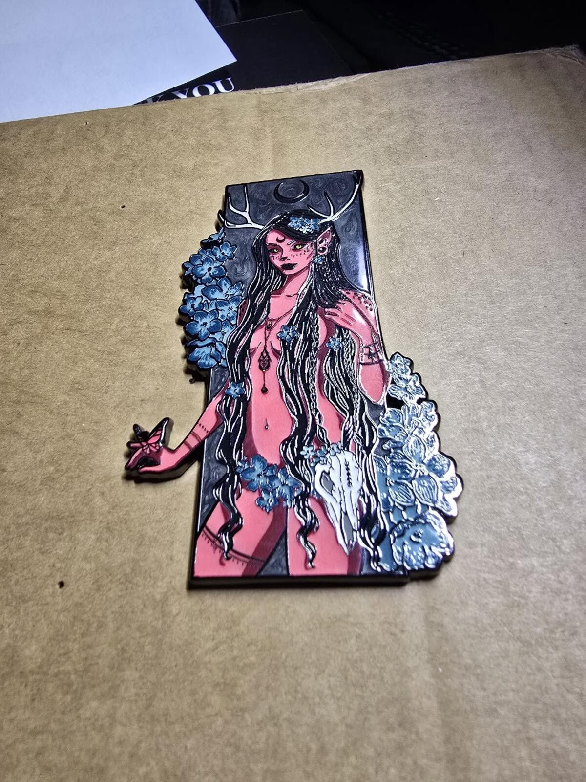 Other Limited Edition Lewd Anime Enamel Pin - Fantasy Deer Girl Size ONE SIZE - 2 Thumbnail