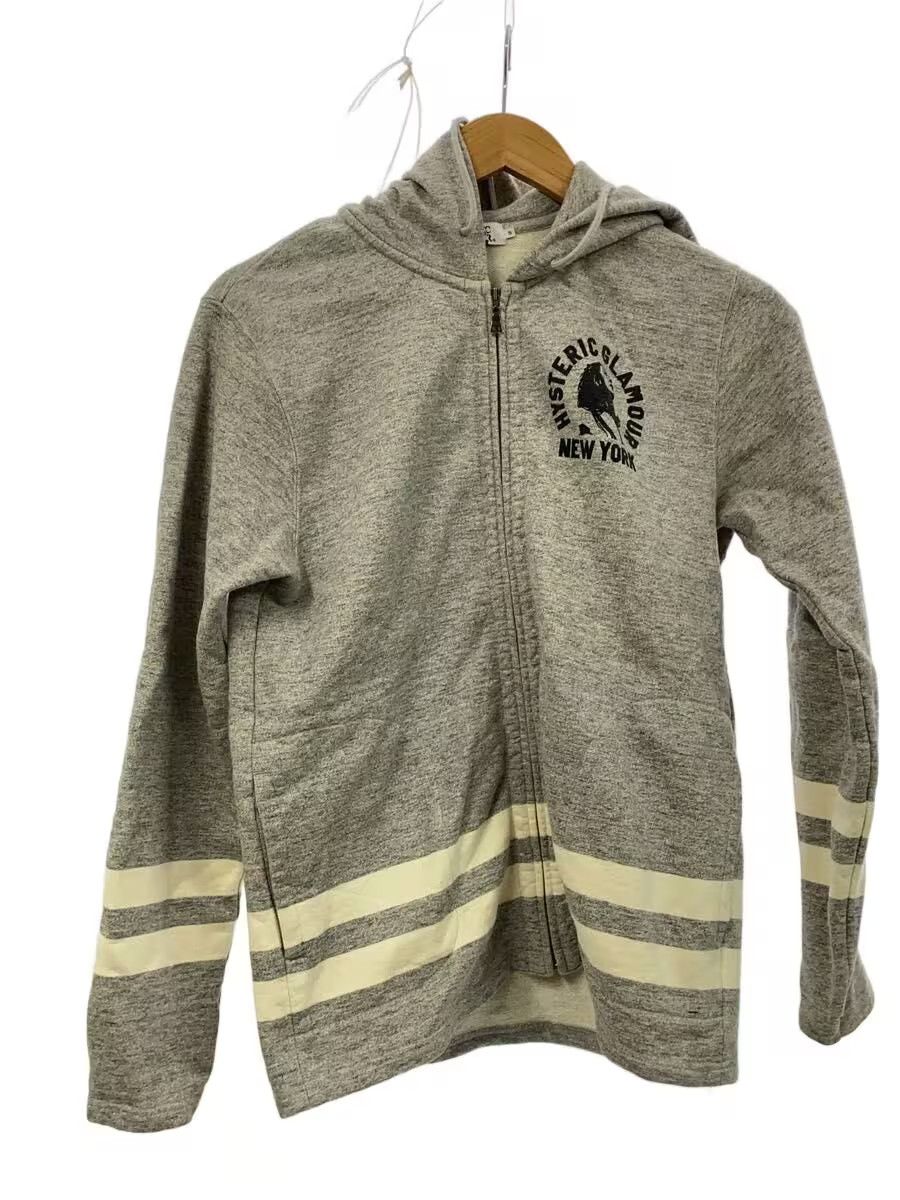Hysteric Glamour Hysteric Work Shop Striped Zip Hoodie Size US S / EU 44-46 / 1 - 1 Thumbnail