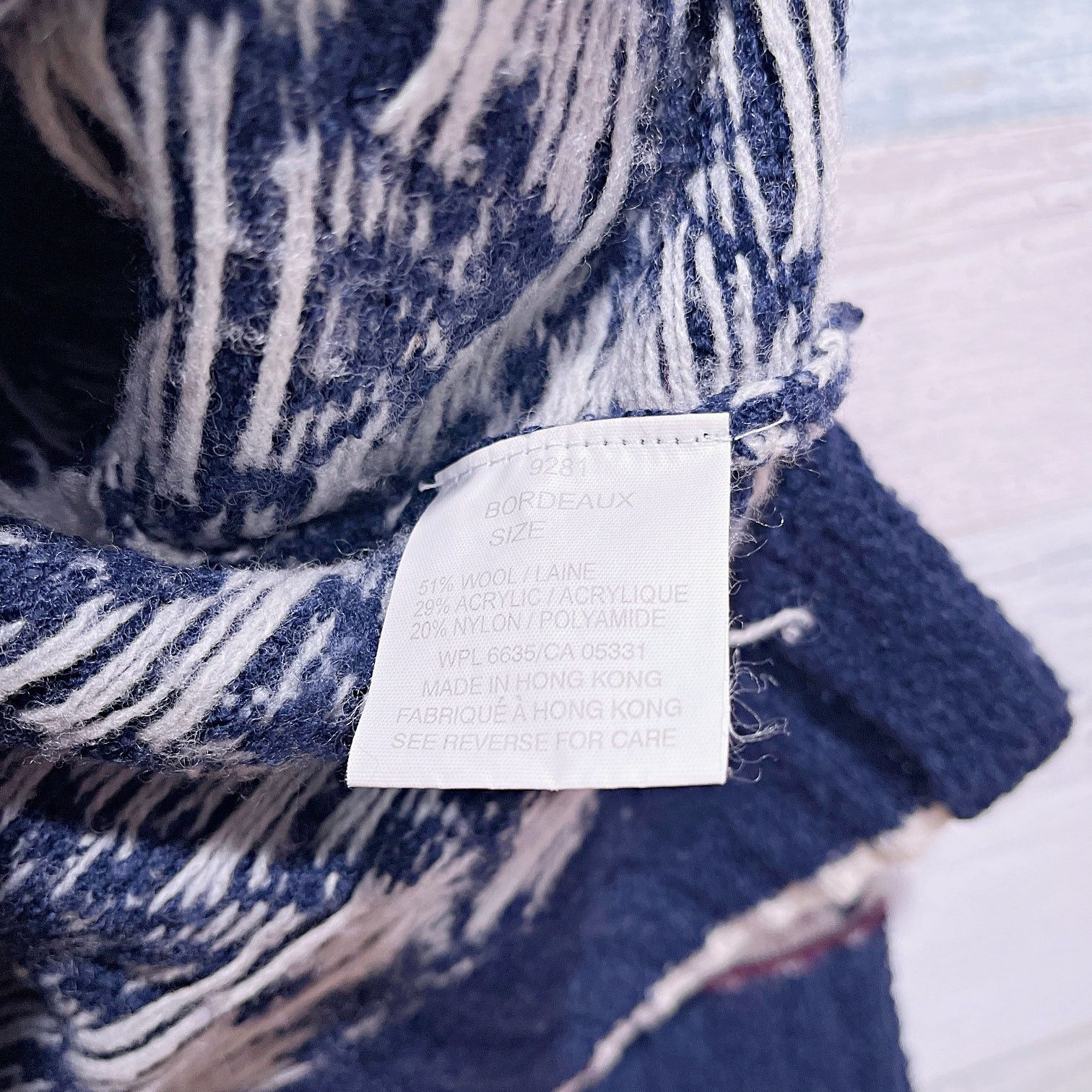 Vintage × Woolrich Woolen Mills Woolrich Vintage Wool Nordic Polo Sweater Blue Womens Small Size S / US 4 / IT 40 - 7 Thumbnail