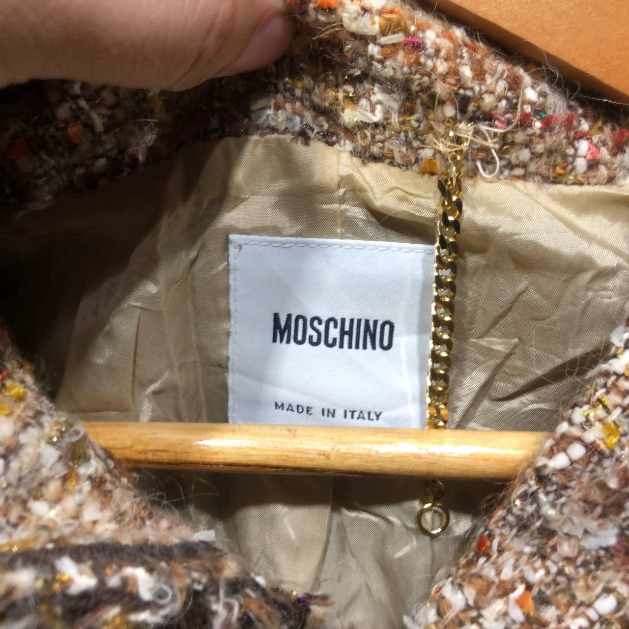 Moschino Moschino Tweeded Blazer Size XS / US 0-2 / IT 36-38 - 4 Thumbnail