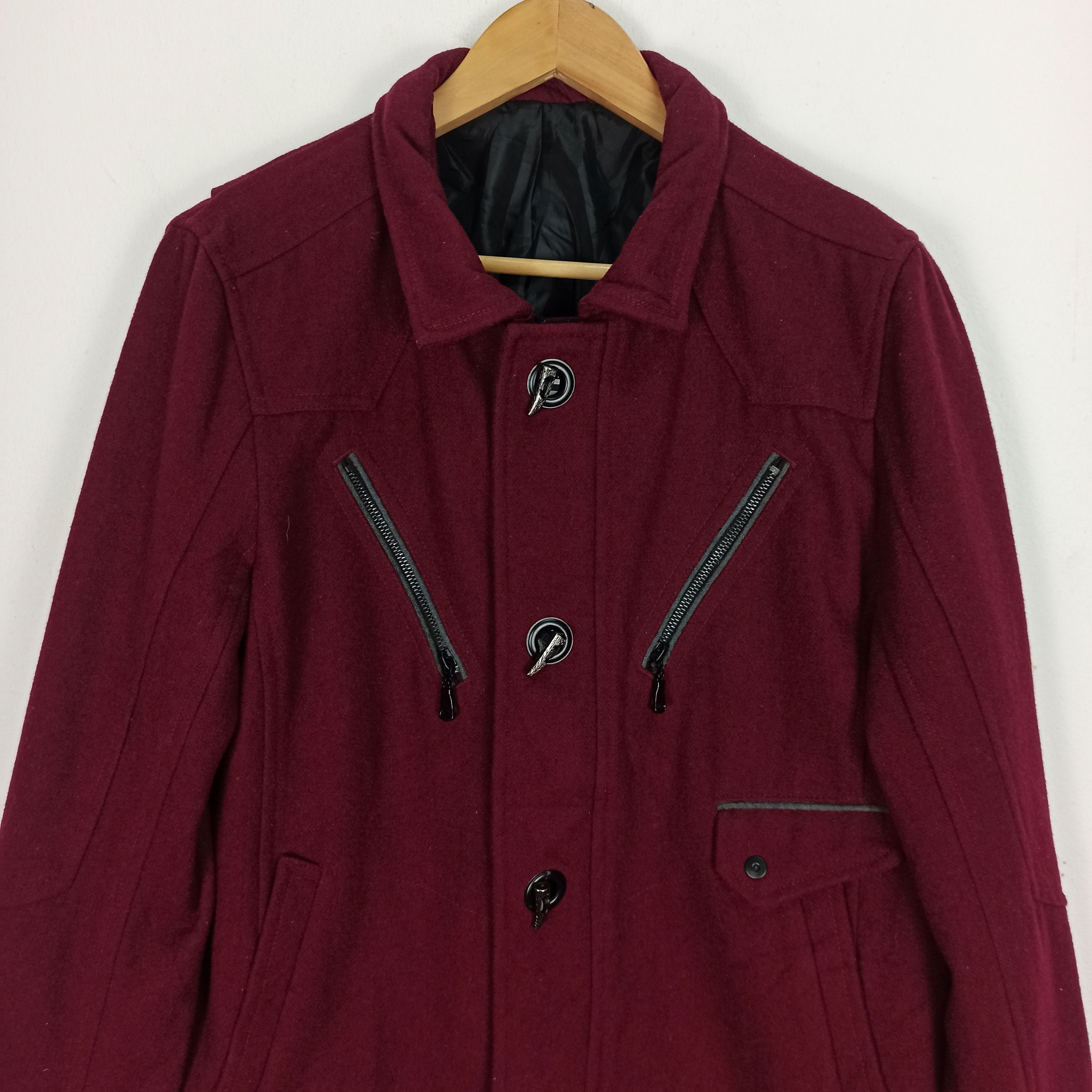 If Six Was Nine 🔥Steals🔥 Semantic Design Wool Jacket Style LGB/Punk Size US L / EU 52-54 / 3 - 2 Thumbnail