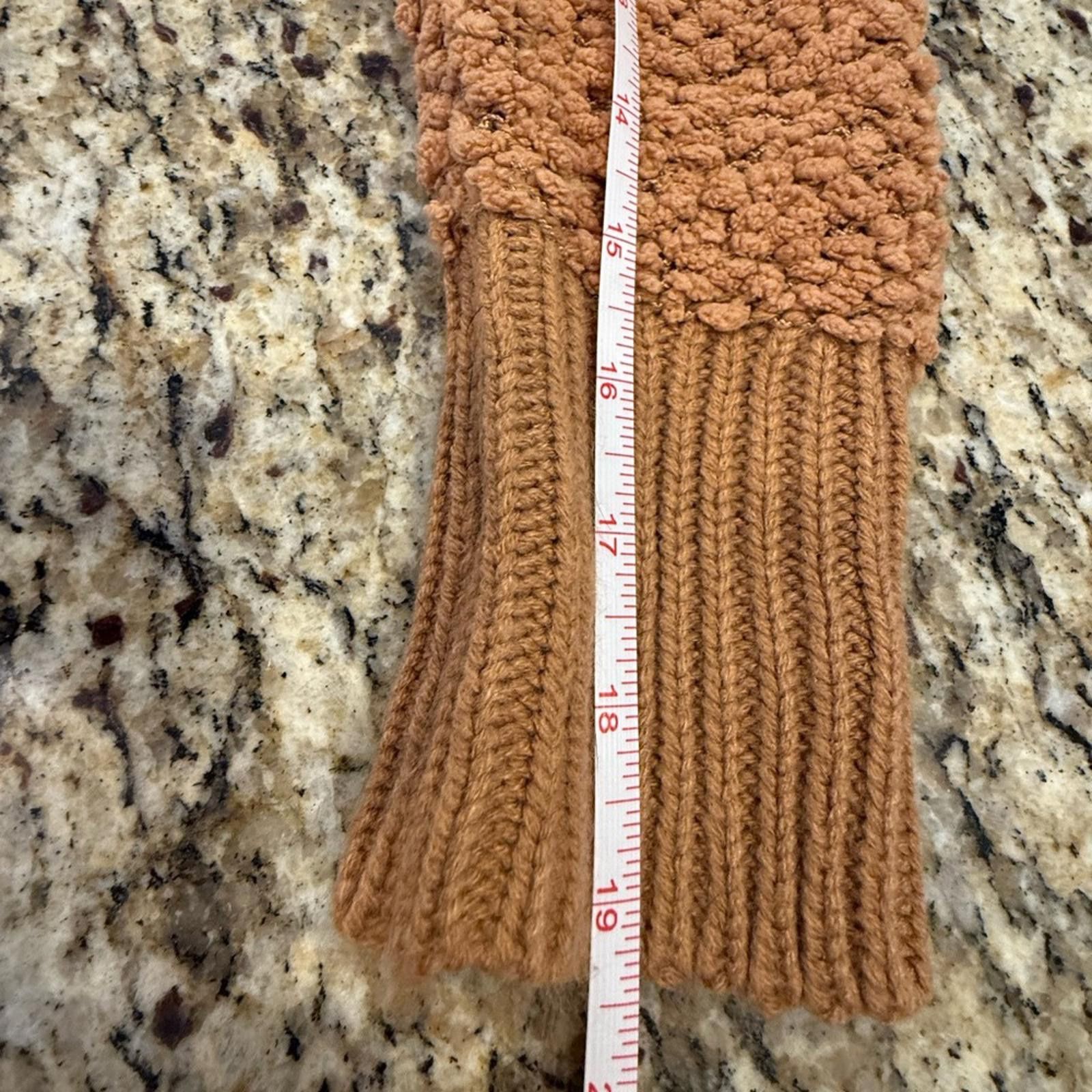 Other Vintage Havana brown textured turtleneck sweater SZ LG Size L / US 10 / IT 46 - 10 Thumbnail