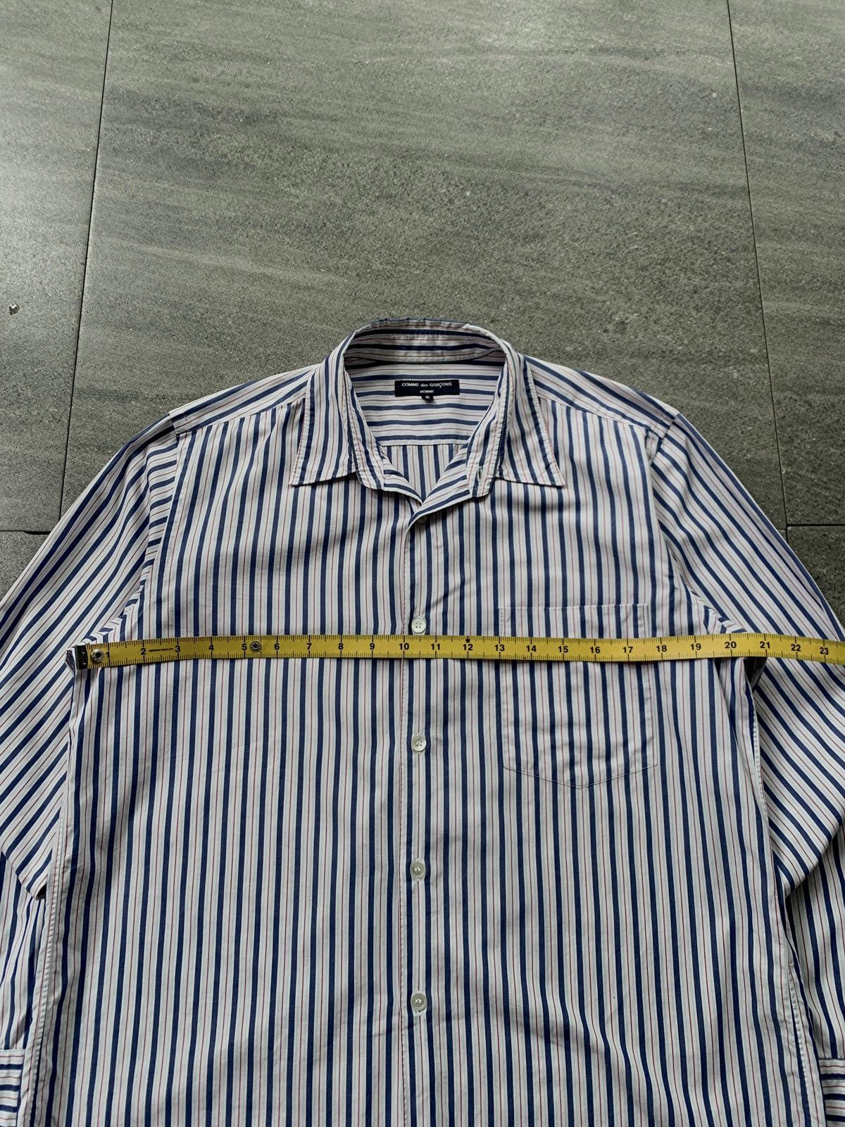 Comme des Garcons Homme FREE TAX! CDGH Striped Longsleeve Shirts Size US S / EU 44-46 / 1 - 10 Thumbnail