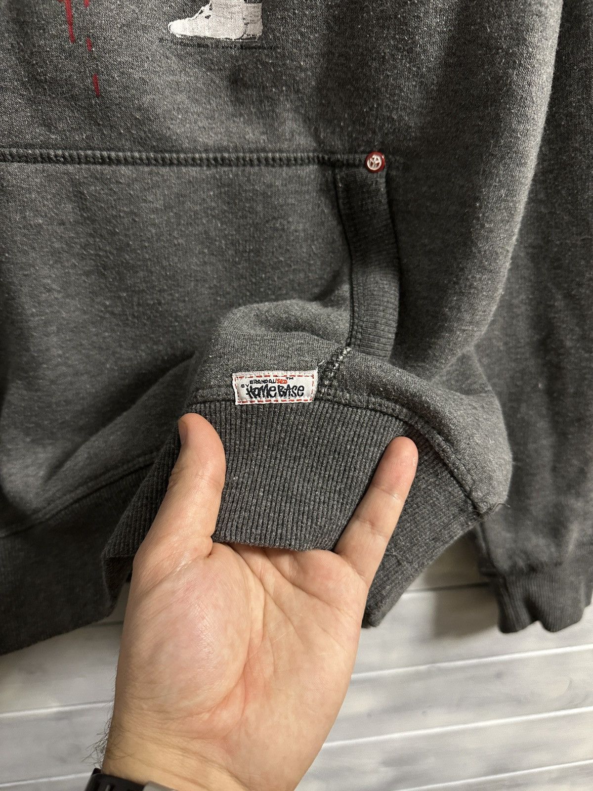 Japanese Brand Rare Vintage Hoodie Brandalised By Home Base Banksys Graffit Size US M / EU 48-50 / 2 - 5 Thumbnail