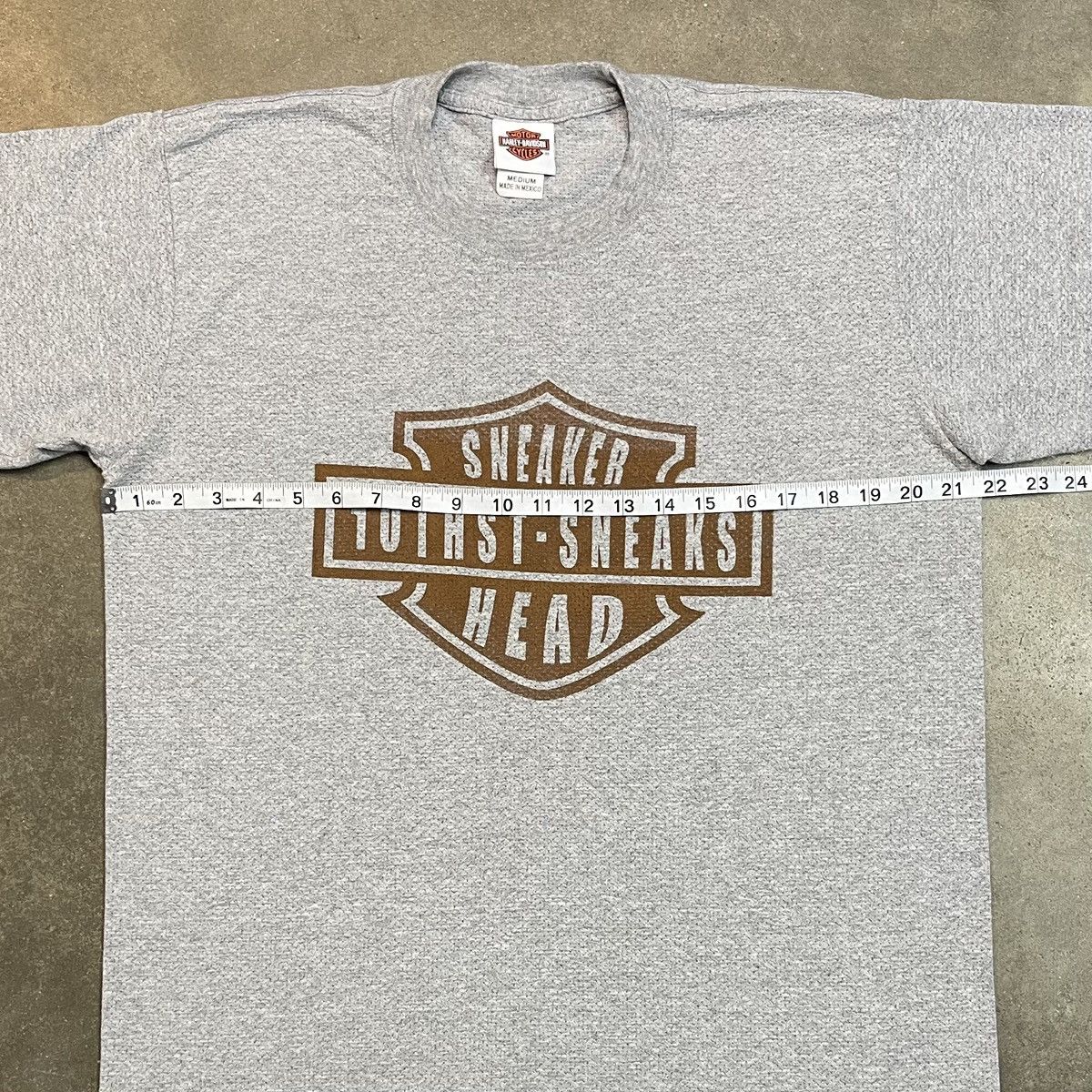 Harley Davidson Harley-Davidson Sneakerhead Shirt 10th St Sneaks Parody Tee Size US M / EU 48-50 / 2 - 5 Thumbnail