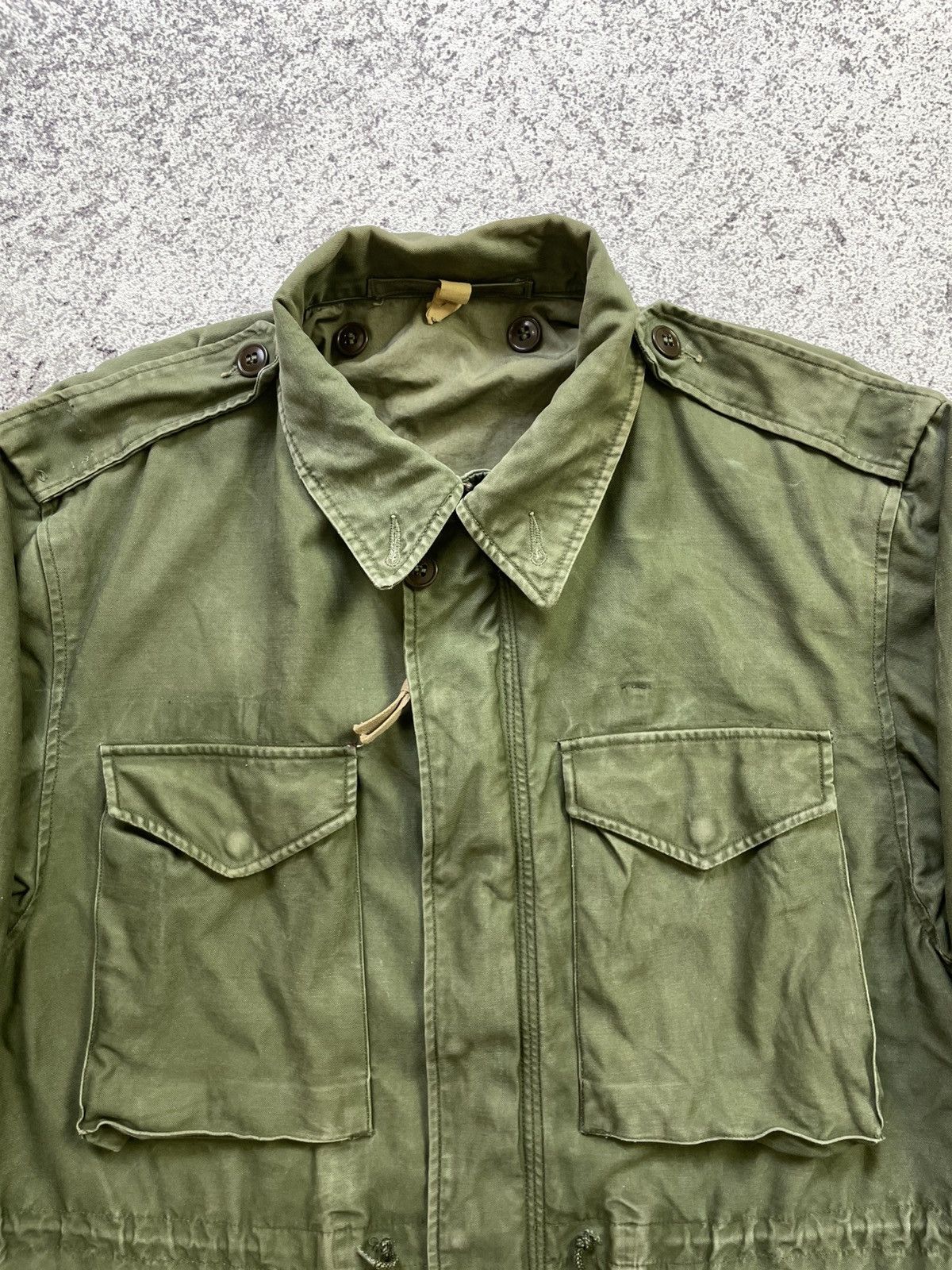 Vintage 50s Korean War US Army M51 Parka Jacket Size US L / EU 52-54 / 3 - 3 Thumbnail