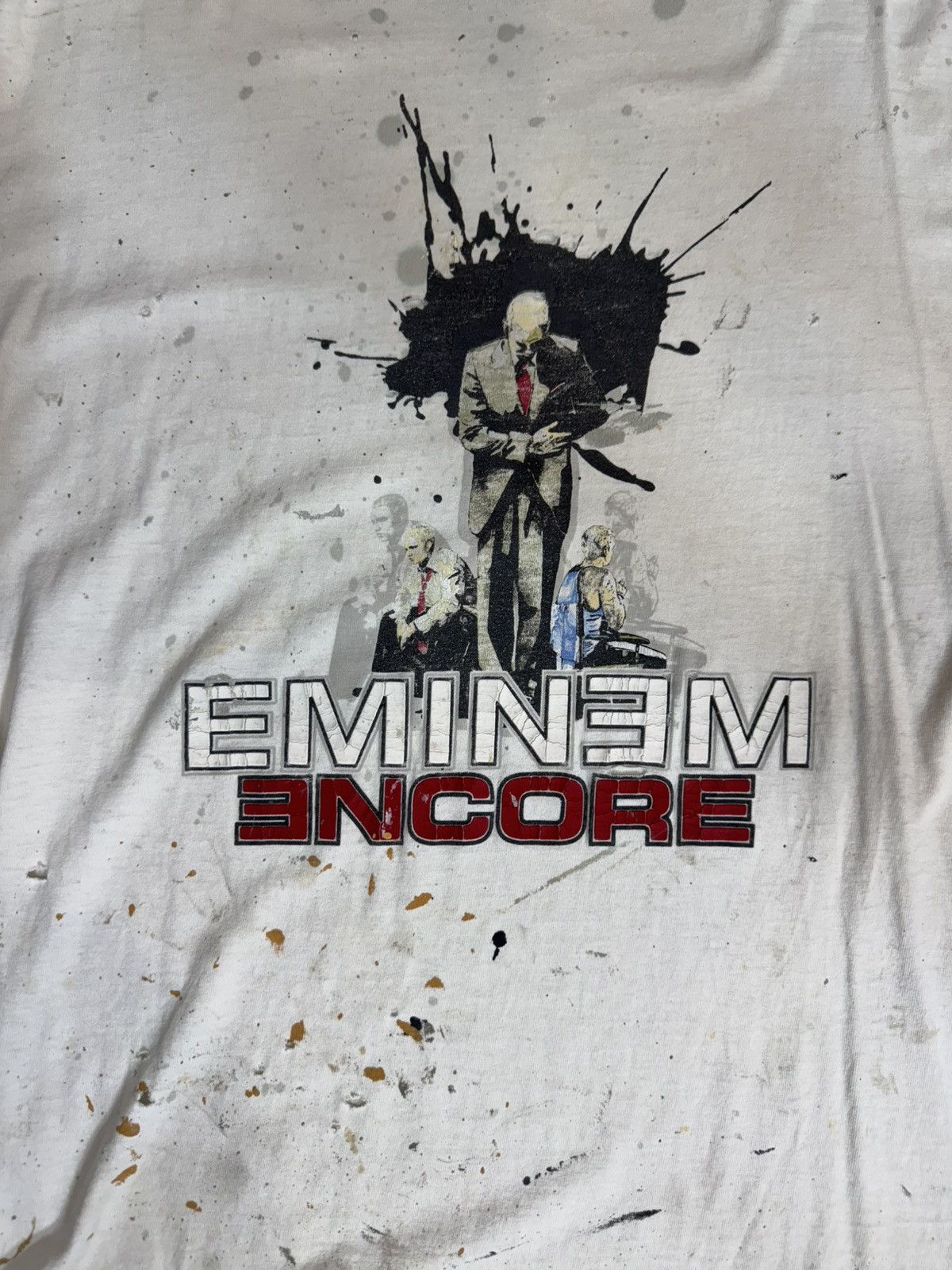 Eminem CURATED DISTRESSED VINTAGE + unreal rare + Size US M / EU 48-50 / 2 - 6 Thumbnail
