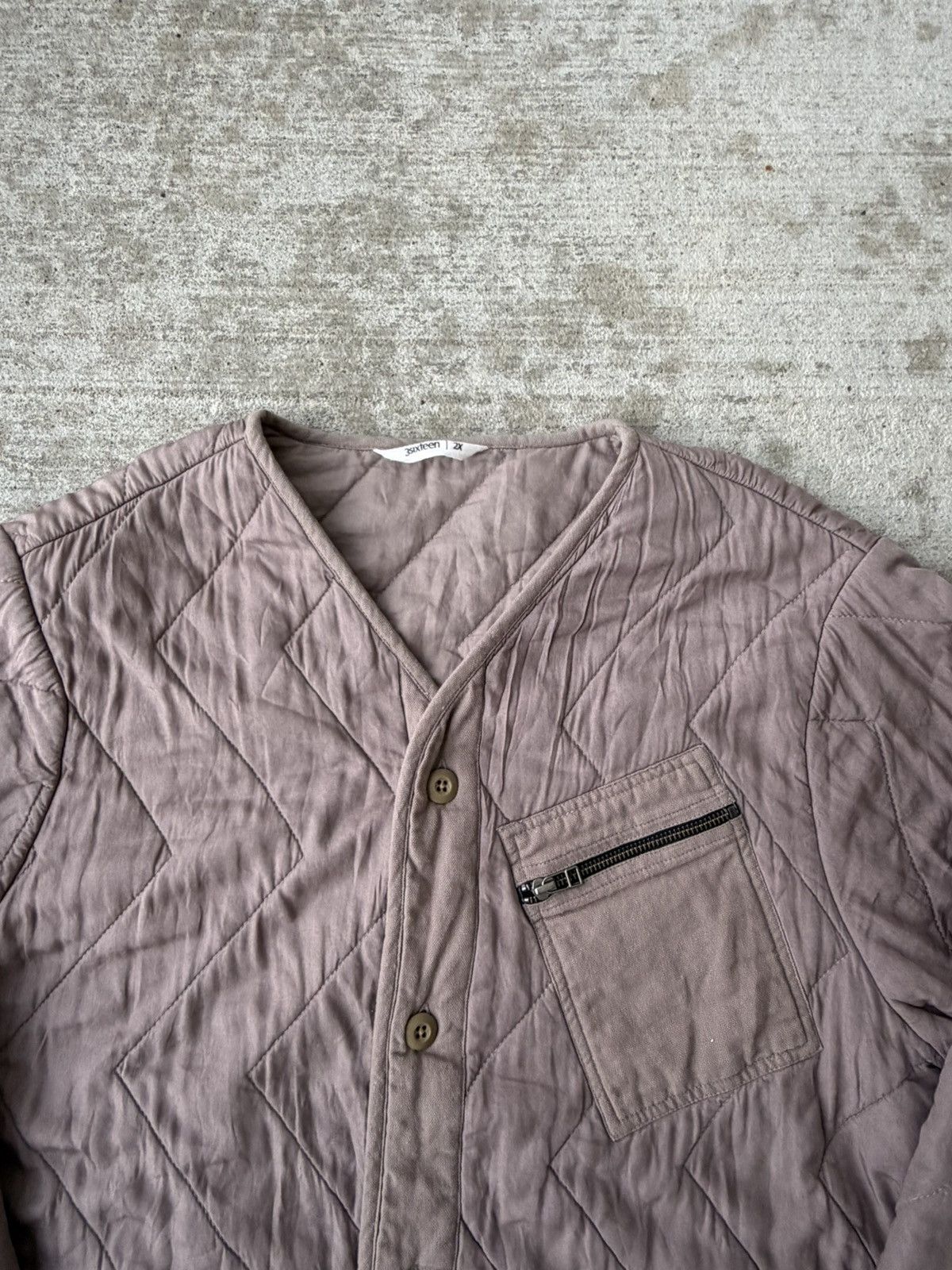 3sixteen 3Sixteen Quilted Tencel Liner Jacket 2XL Size US XXL / EU 58 / 5 - 3 Thumbnail
