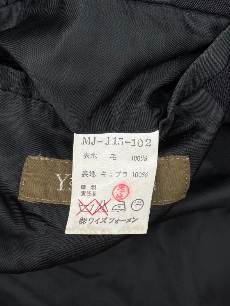 Yohji Yamamoto Yohji Yamamoto Yohji Yamamoto Wool Suit Jacket for Men Size US M / EU 48-50 / 2 - 4 Thumbnail