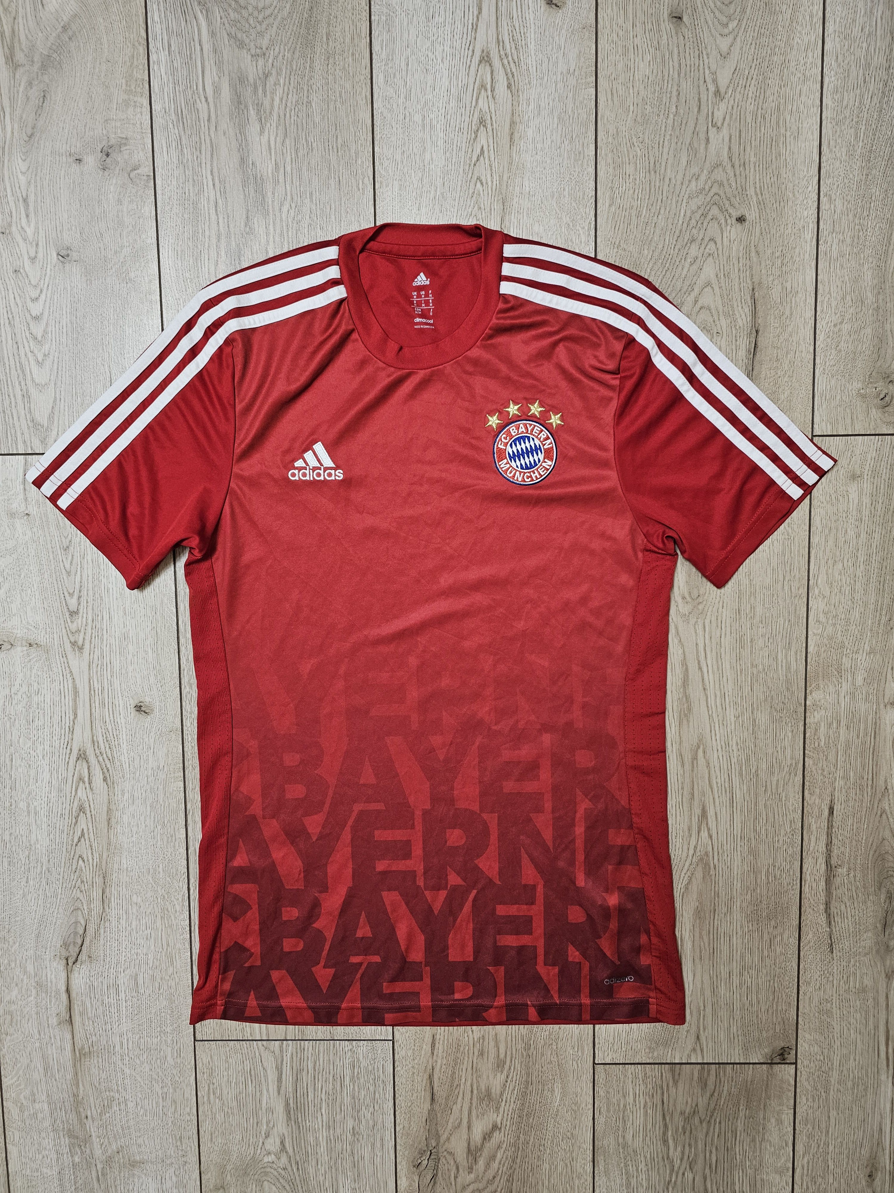 Adidas BAYERN MUNICH 2015 TRAINING FOOTBALL SHIRT SOCCER JERSEY Size US M / EU 48-50 / 2 - 1 Thumbnail