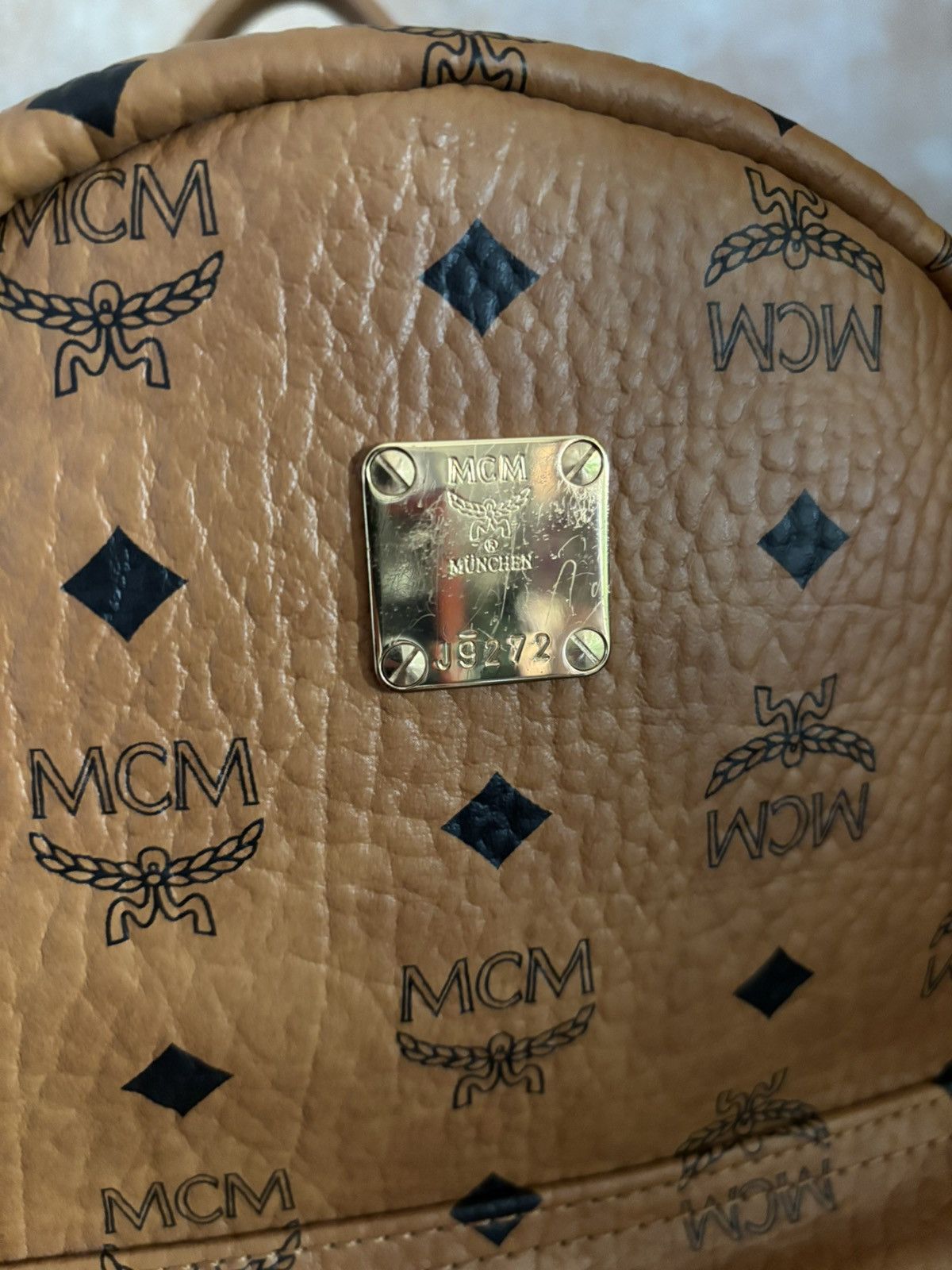 MCM MCM Stark backpack cognac Size ONE SIZE - 7 Thumbnail