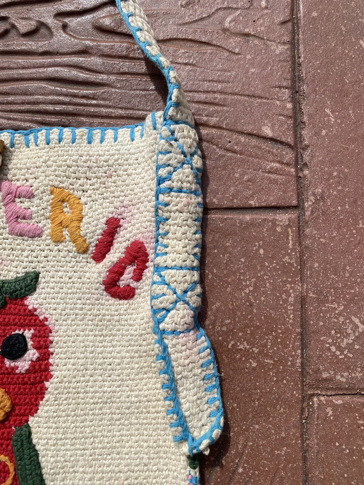 Hysteric Glamour ‼️ARCHIVED‼️90s HYSTERIC GLAMOUR Crochet Knit Sling Bag Size ONE SIZE - 4 Thumbnail