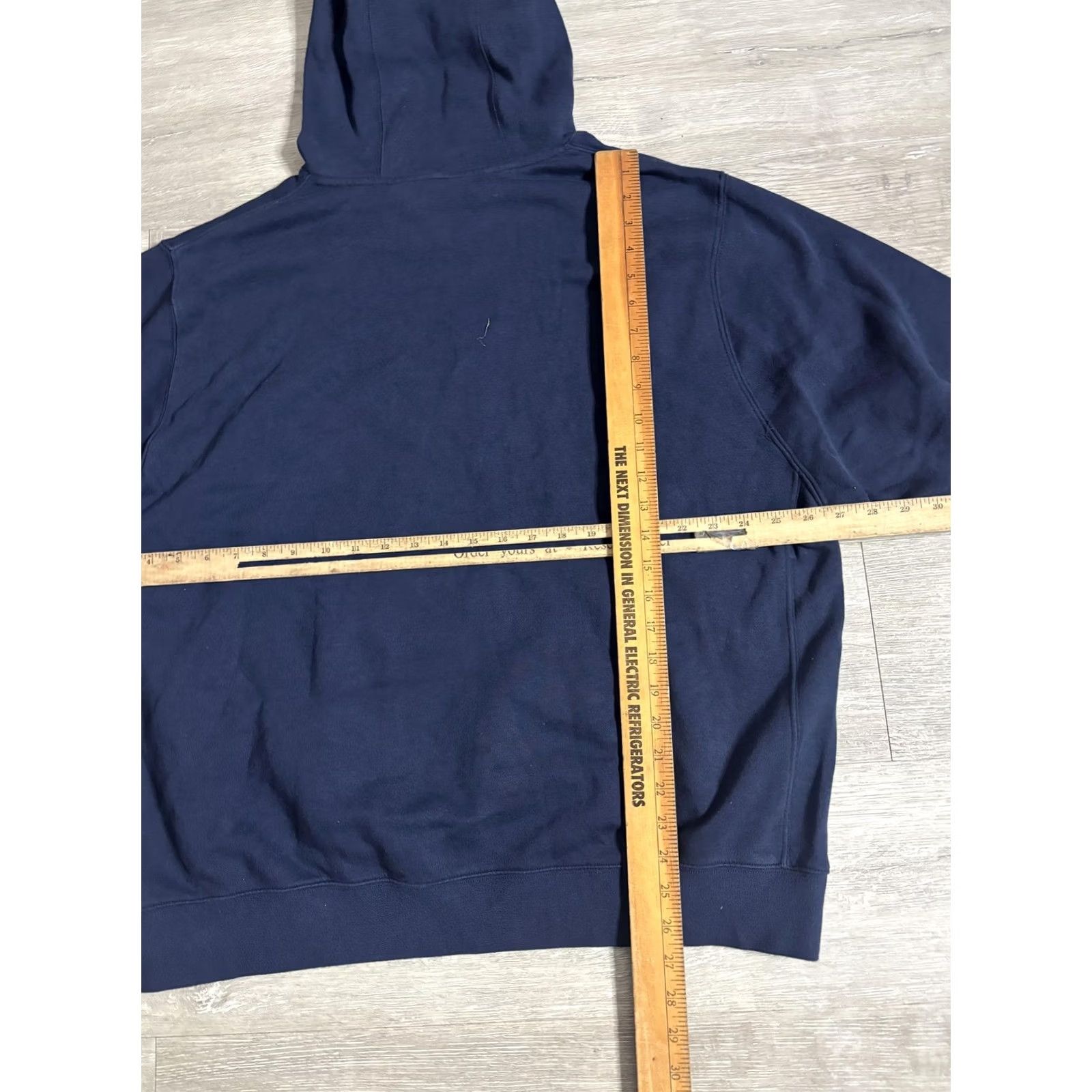 Nike Nike Mens 2XL Blue Pullover Fleece Hoodie Embroidered Swoosh Logo Sweatshirt Size US XXL / EU 58 / 5 - 5 Thumbnail