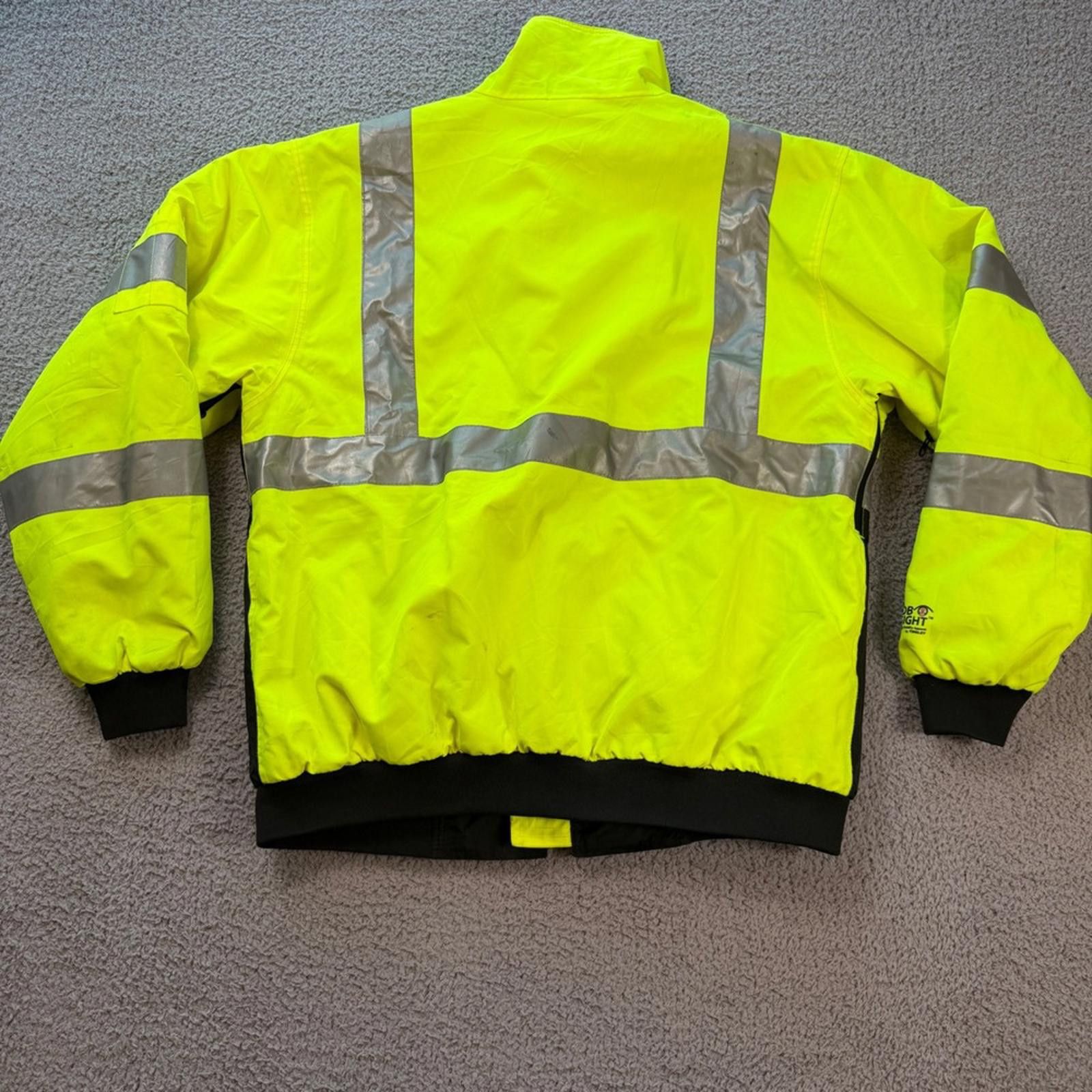Other Tingley Job Sight Mens Visibility Reflective Bomber Jacket Size US L / EU 52-54 / 3 - 2 Thumbnail