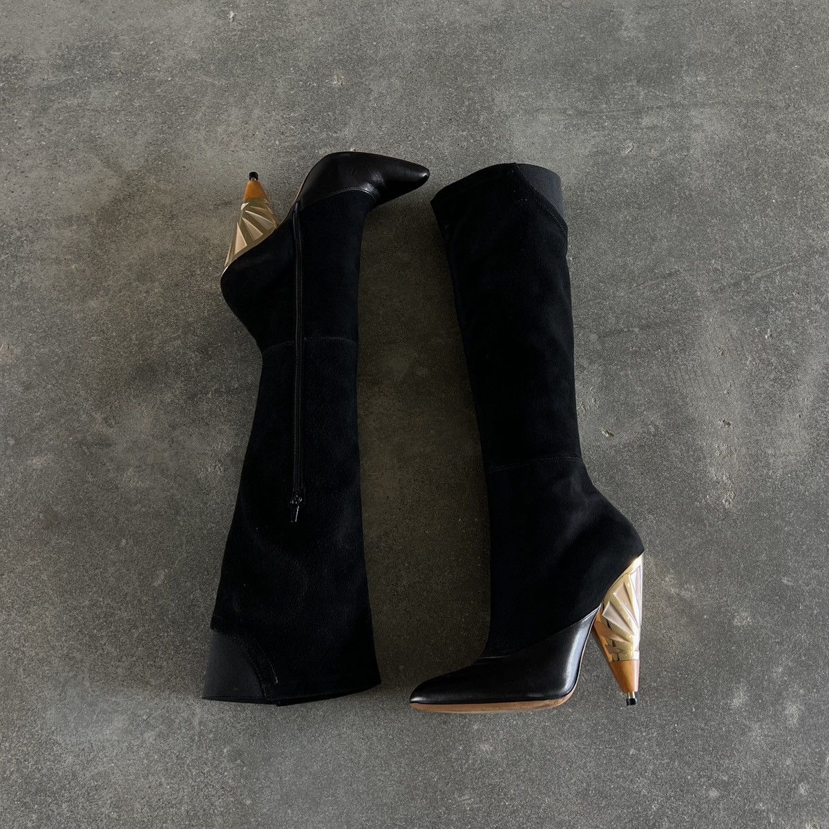 Givenchy GIVENCHY Suede Long Boot High Heels Size US 8 / IT 38 - 5 Thumbnail