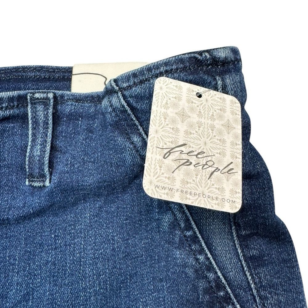 Free People NWT New Free People We The Free Level Up Slit Slim Flare Ni Size 31" - 8 Thumbnail
