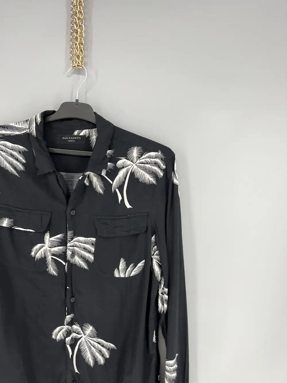 Allsaints Vintage Y2K Allsaints Hawaiian Shirt Art Hype Size M Size US M / EU 48-50 / 2 - 6 Thumbnail
