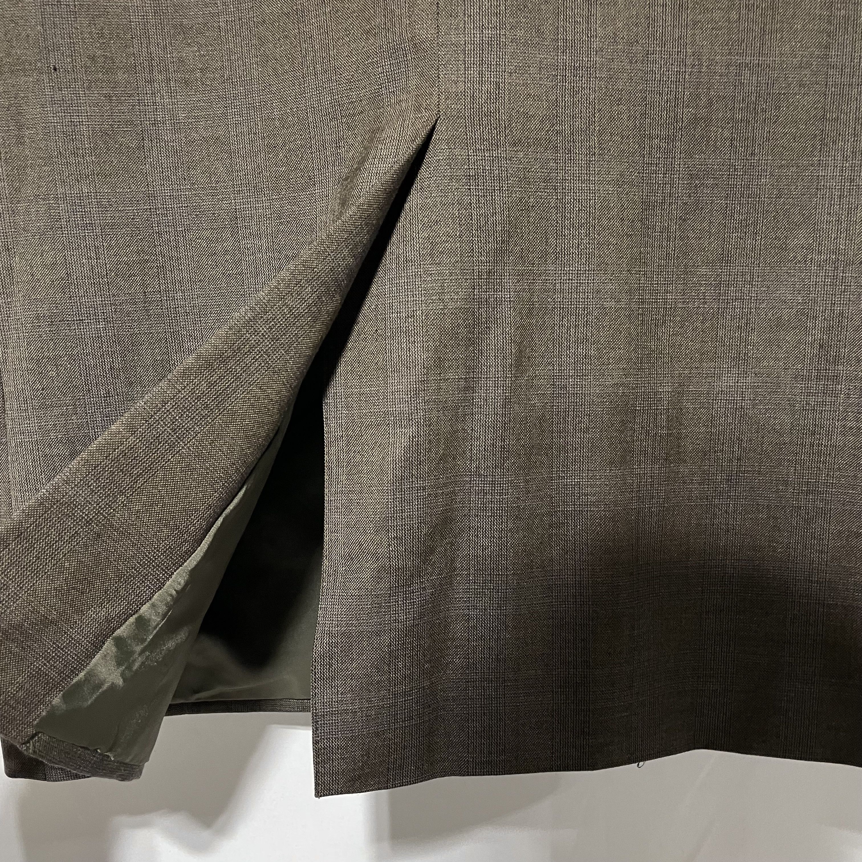 Club Room Club Room 100% Wool Brown Plaid Men's Blazer Size R42 Size 42R - 8 Thumbnail