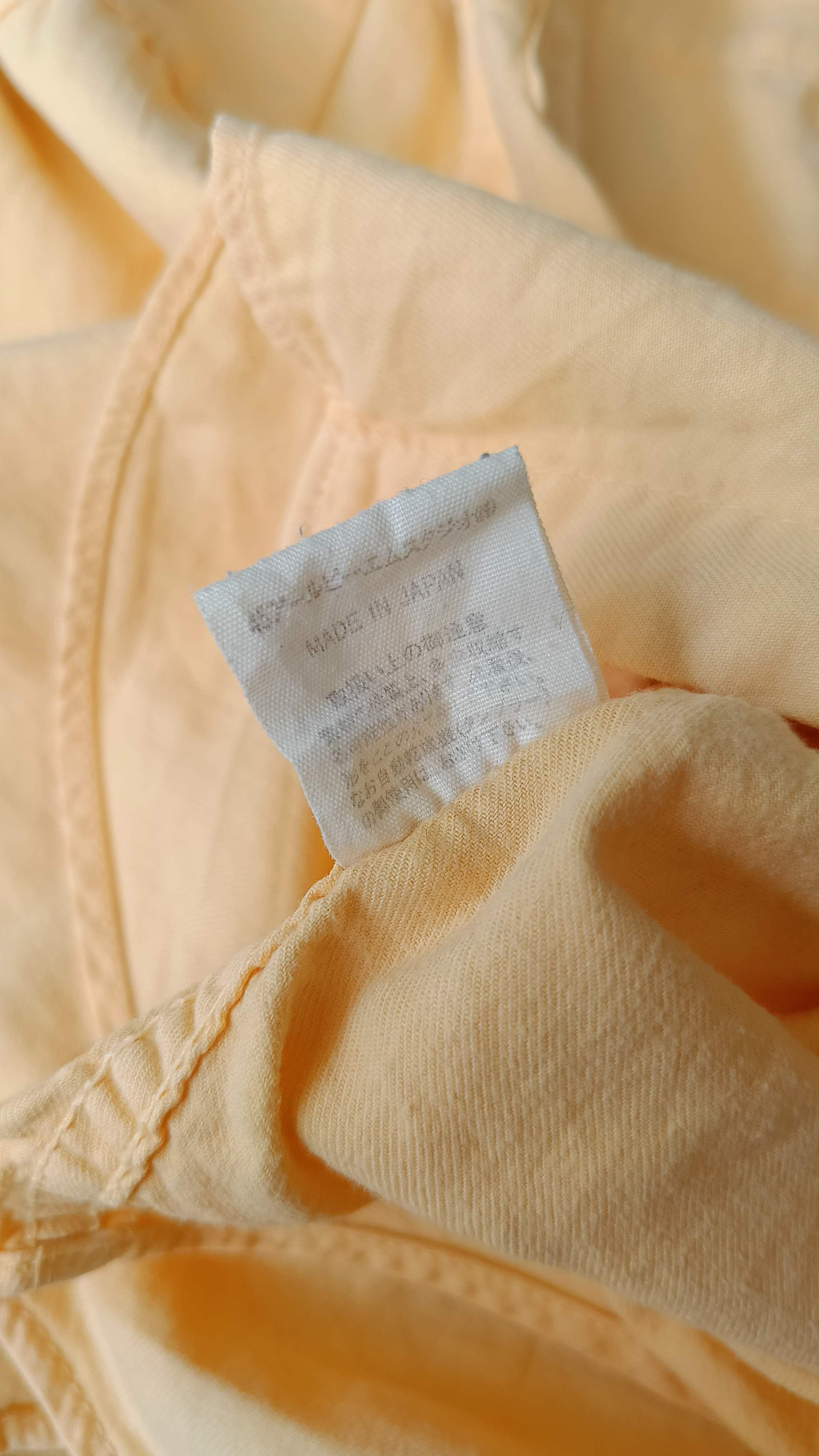 45rpm 45RPM studio by R 90's solid yellow Japan shirt small sz3 Size S / US 4 / IT 40 - 12 Thumbnail