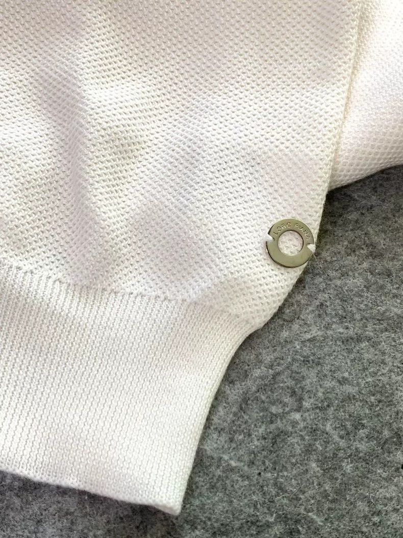 Loro Piana LORO PIANA Pure color knit short sleeve top Size M / US 6-8 / IT 42-44 - 4 Thumbnail