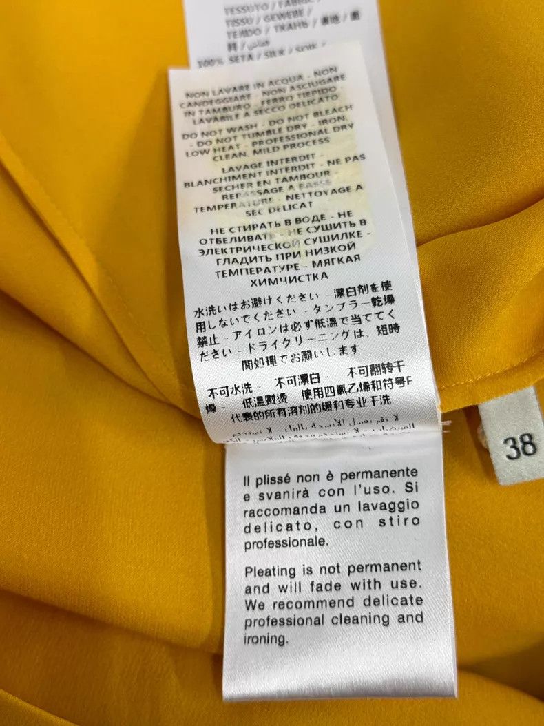 Gucci Gucci Yellow and red silk shirt Size XS / US 0-2 / IT 36-38 - 8 Thumbnail