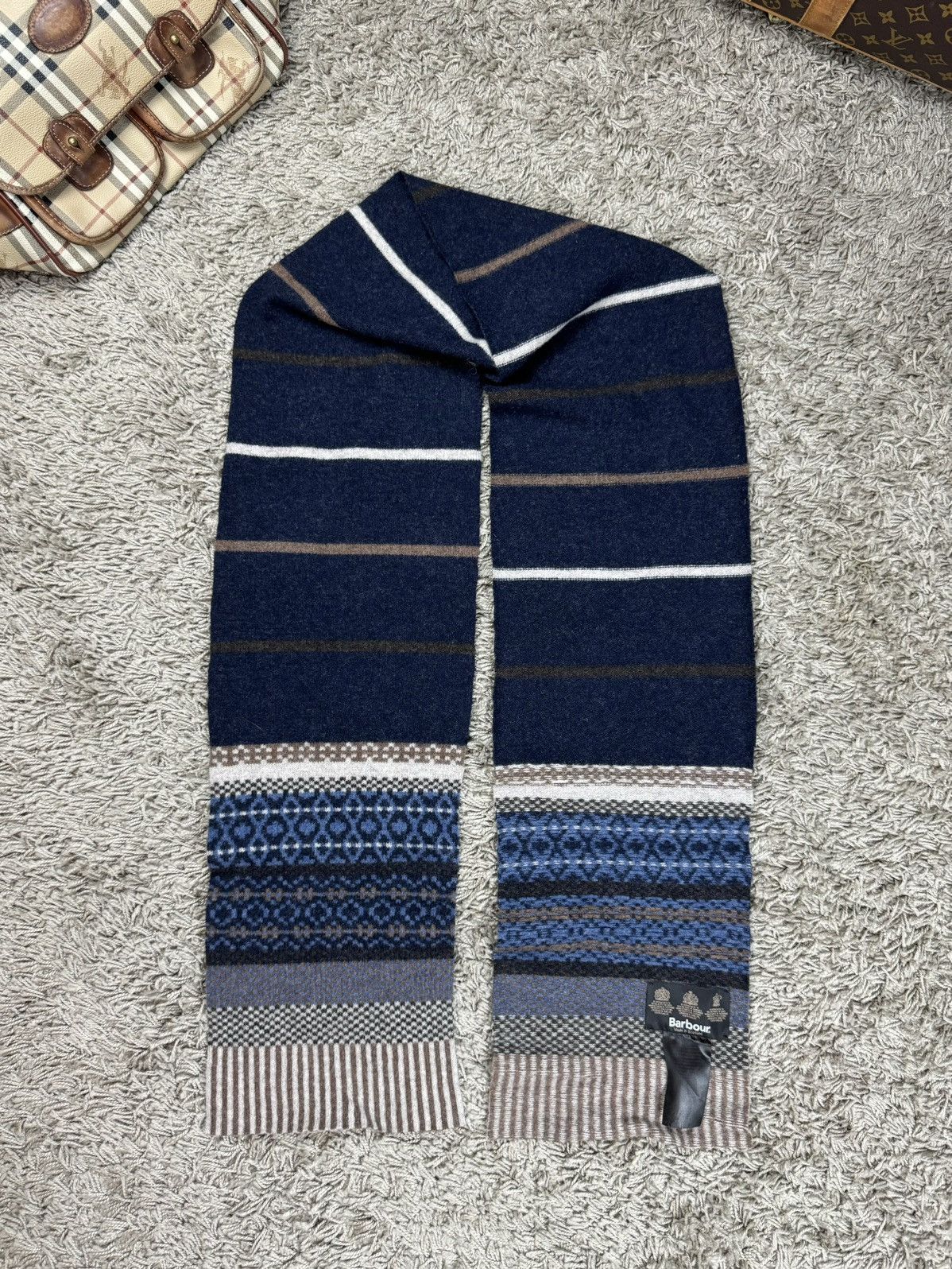 Barbour Wool scarf Barbour original casual luxury item Size ONE SIZE - 3 Thumbnail