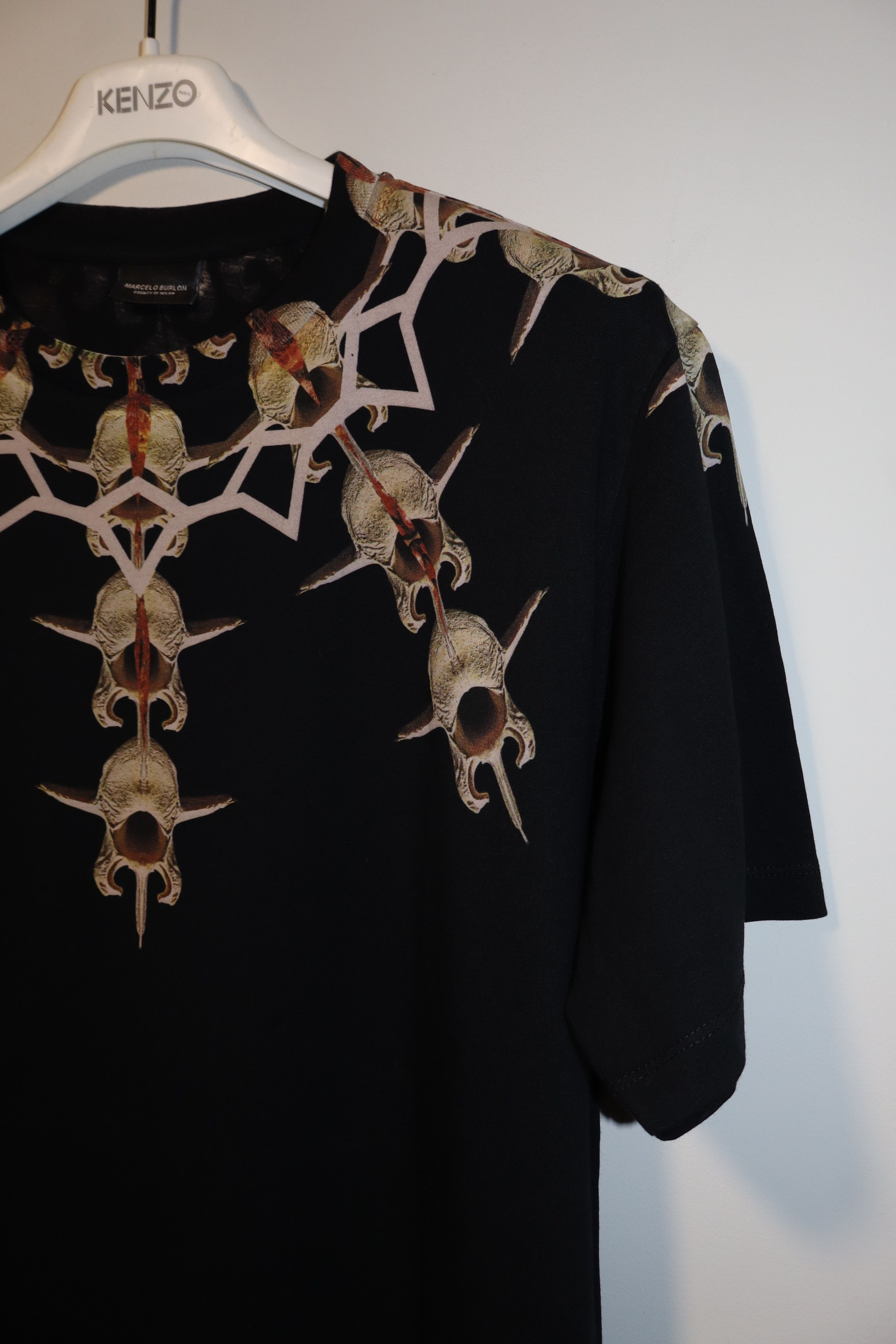Marcelo Burlon Skull print t-shirt Size US S / EU 44-46 / 1 - 7 Thumbnail